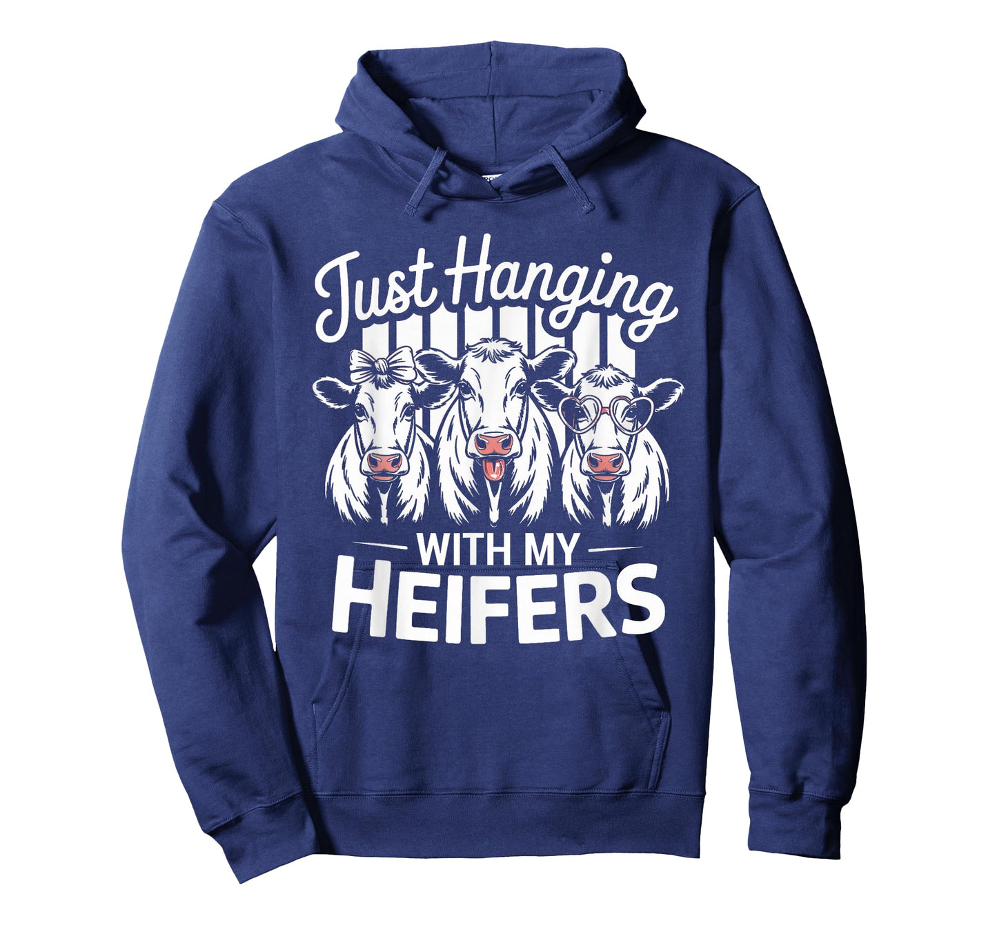 Just Hanging with Heifers Funny Cow Farm Animal Lover T-Shirt