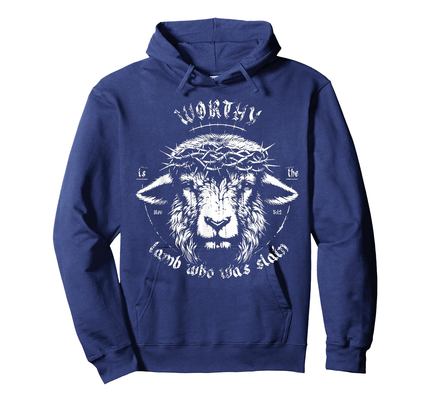Worthy is The Lamb Who was Slain Revelation 5 12 Faith Art T-Shirt