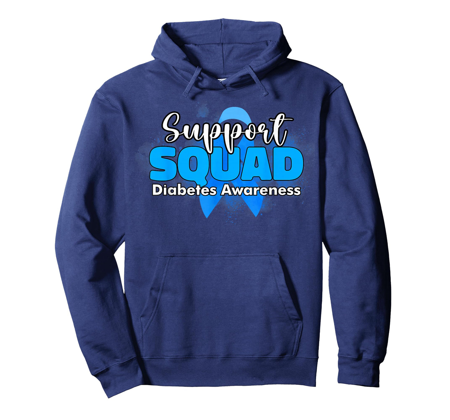Support Squads in November We Wear Blues Diabetes Awareness T-Shirt