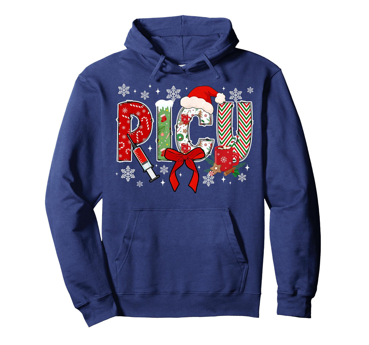 PICU Pediatric Intensive Care Unit Christmas PICU Nurse Xmas T-Shirt