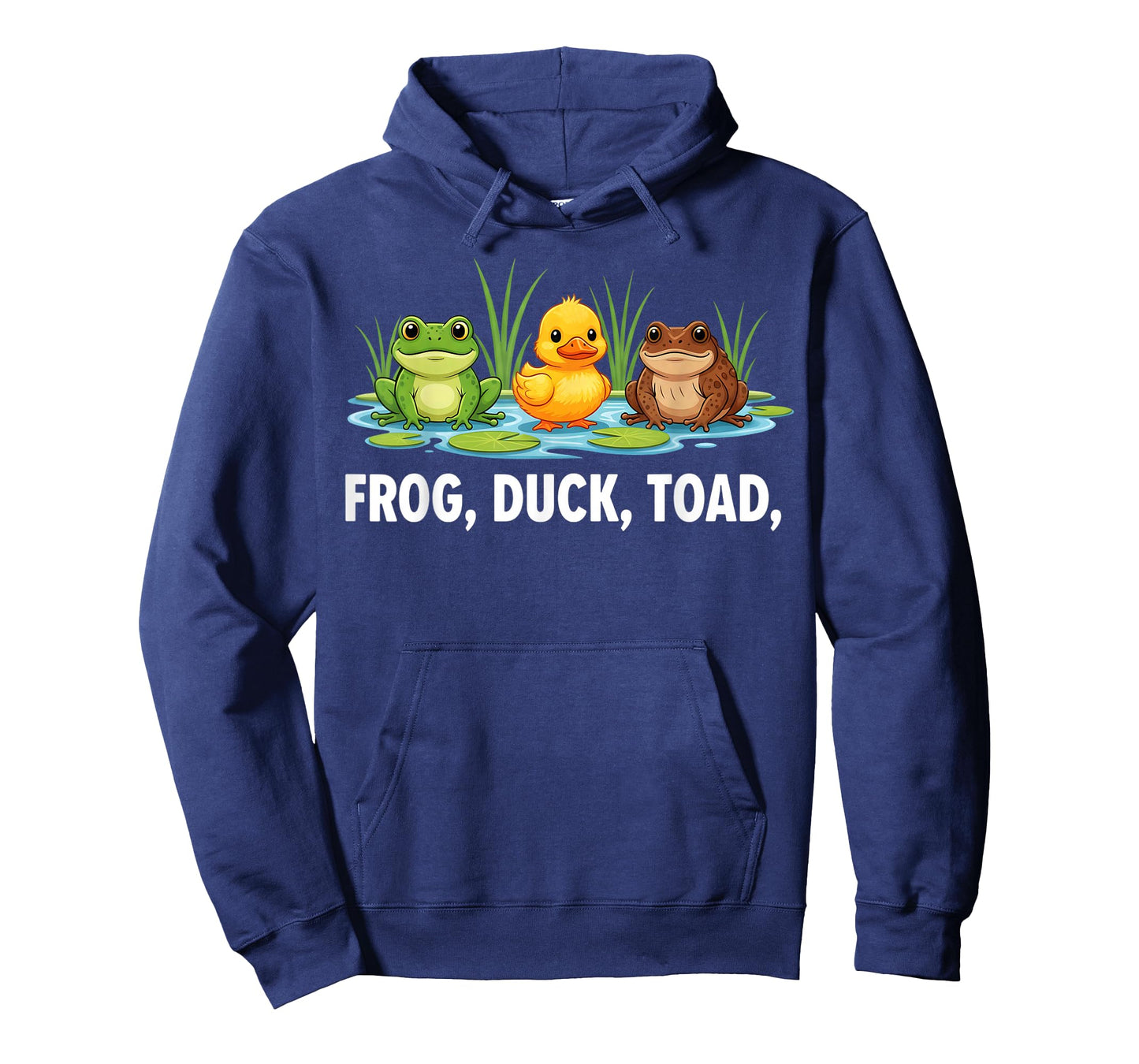 Funny Frog Duck Toad Zoological Men Women T-Shirt
