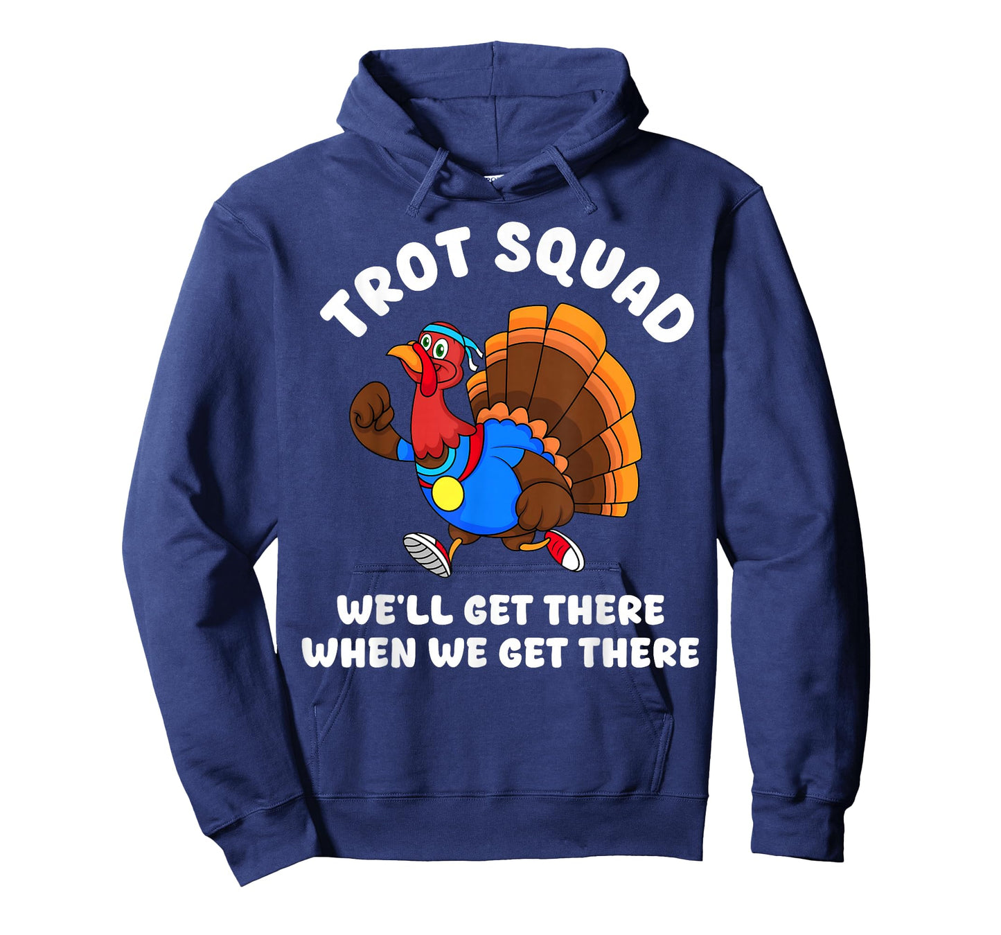 Turkey Run Trot Squad Thanksgiving Running Team Matching T-Shirt