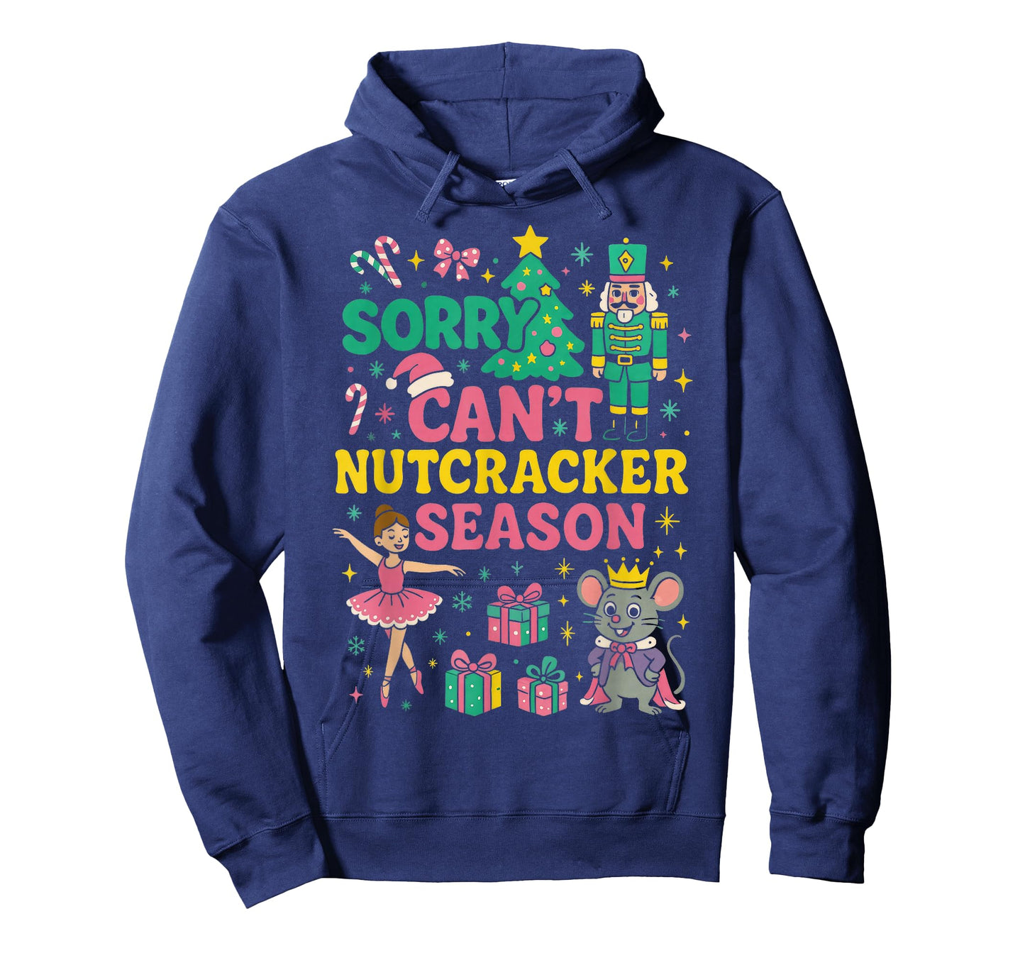 Sorry Can't Nutcracker Season Pajama Holiday Merry Christmas T-Shirt