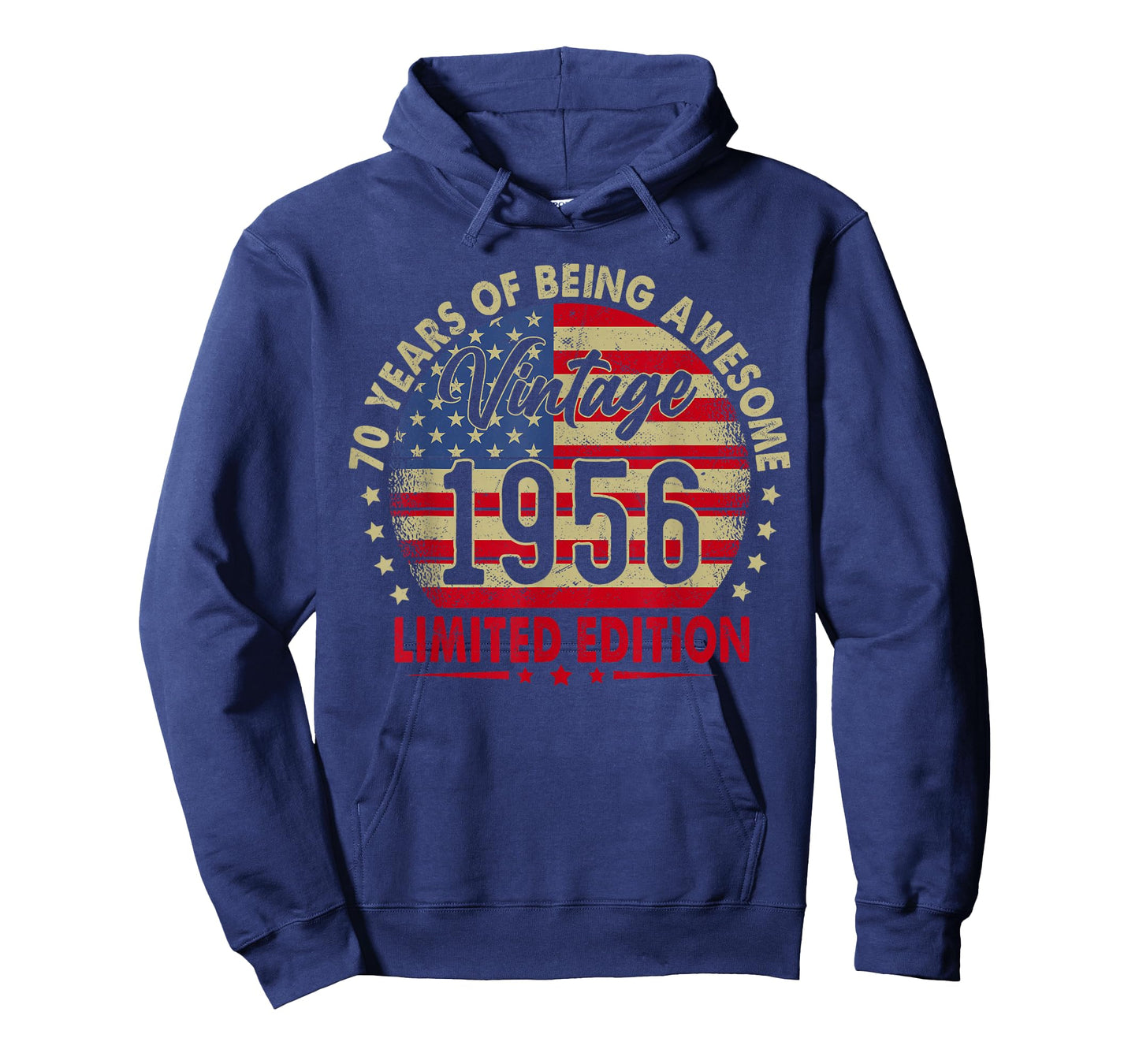 Vintage 1956 Limited Edition 70th Birthday 70 Years Old T-Shirt