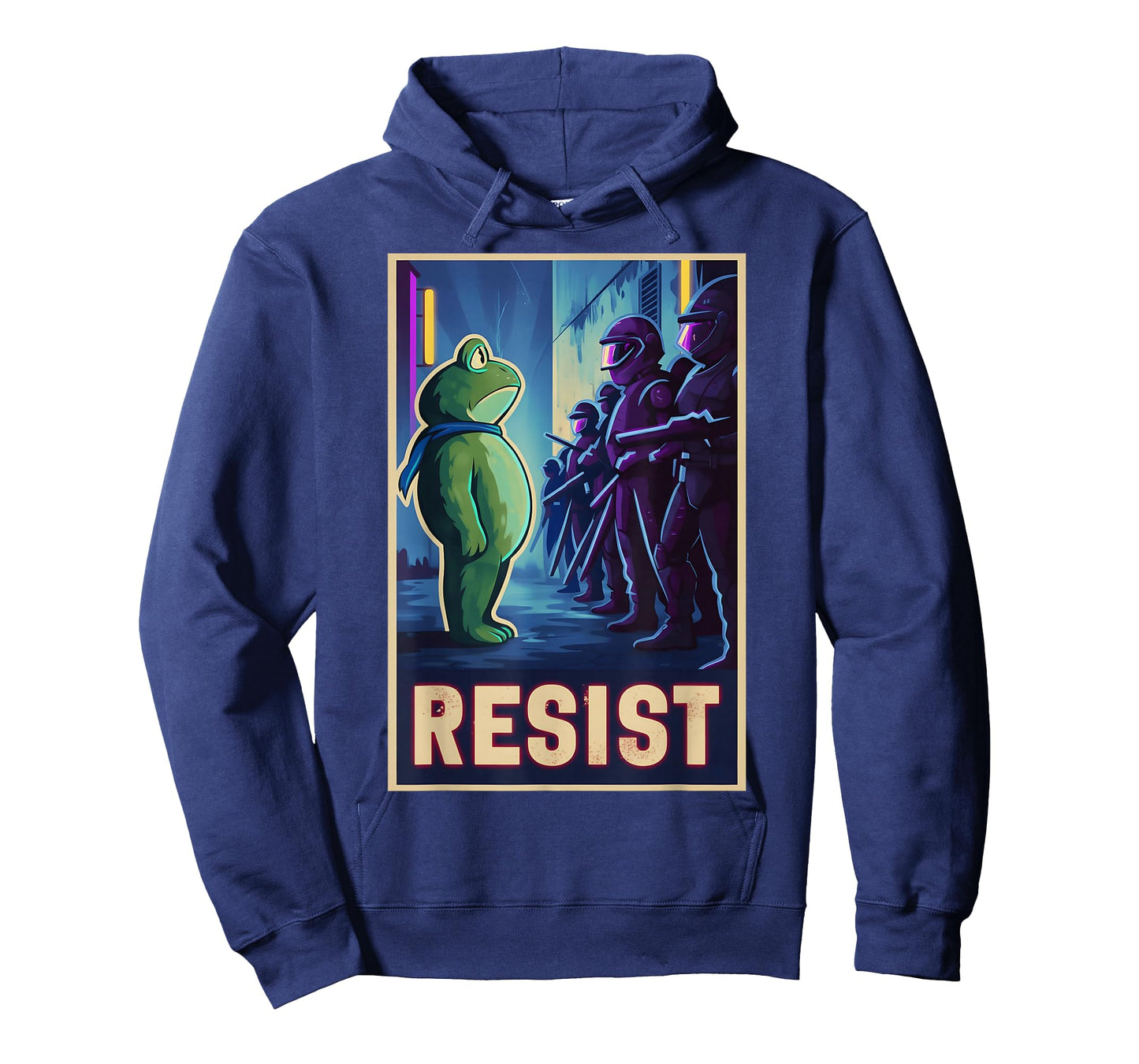 Funny Portland Frog Protest Activist Nature Eco Movement T-Shirt