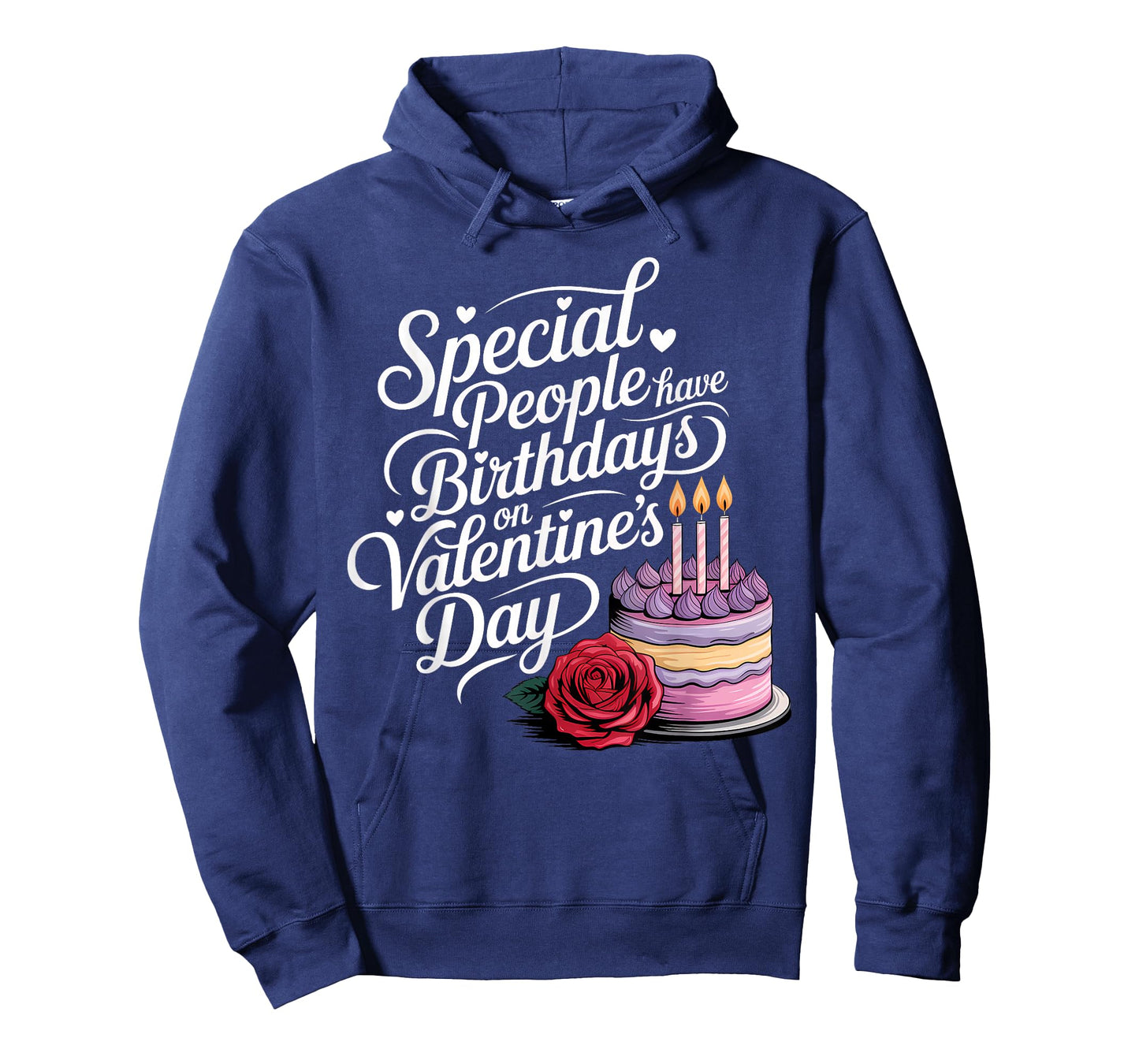Born on February 14 Special Birthday for Women Men Kids T-Shirt