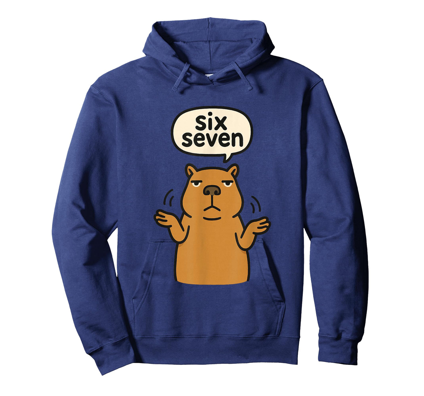 67 Six Seven 6-7 Capybara - Funny Teen Kids Brainrot Meme T-Shirt
