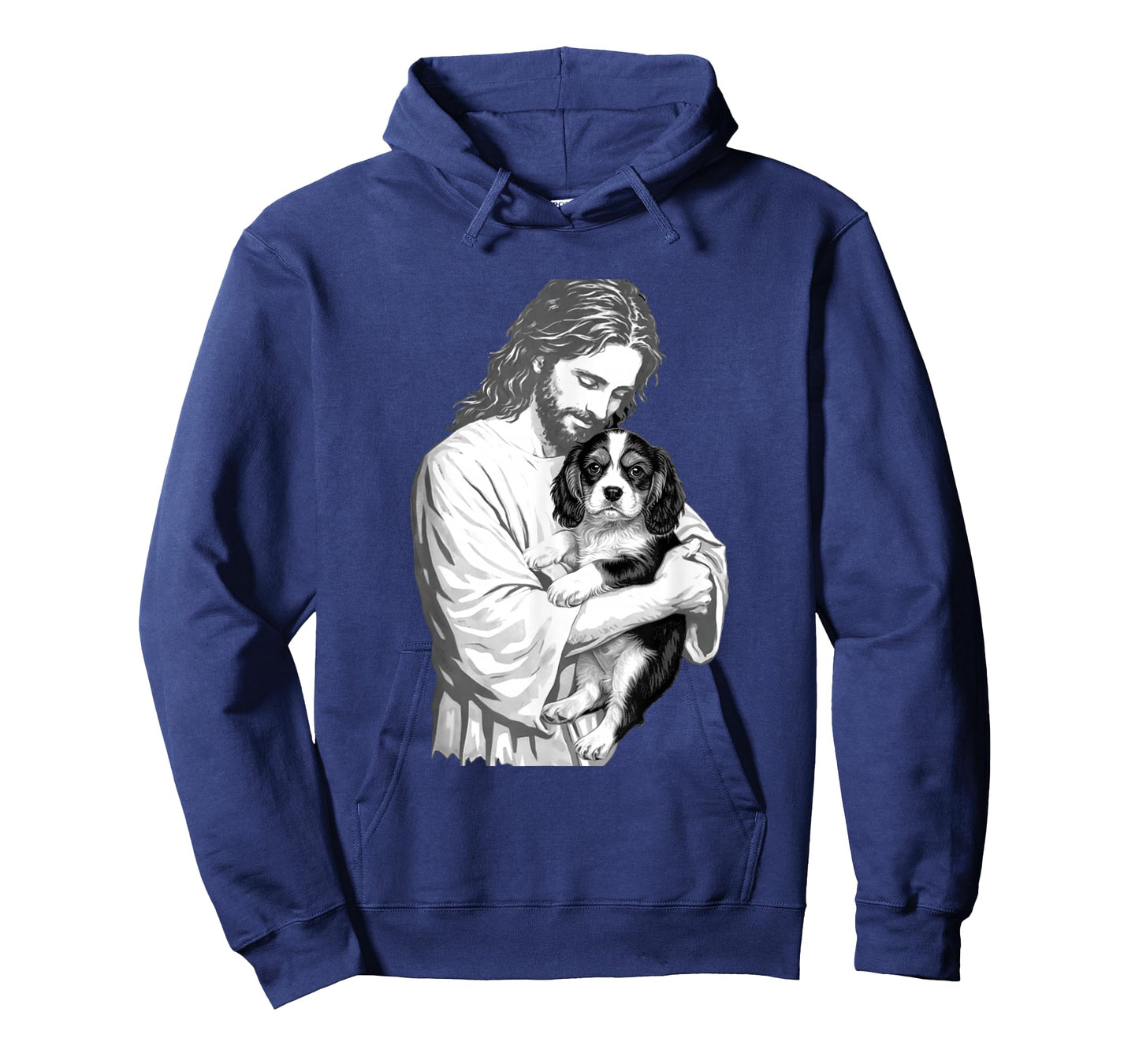 Funny Jesus Christ Cavalier Spaniel Dog Christian Faith T-Shirt