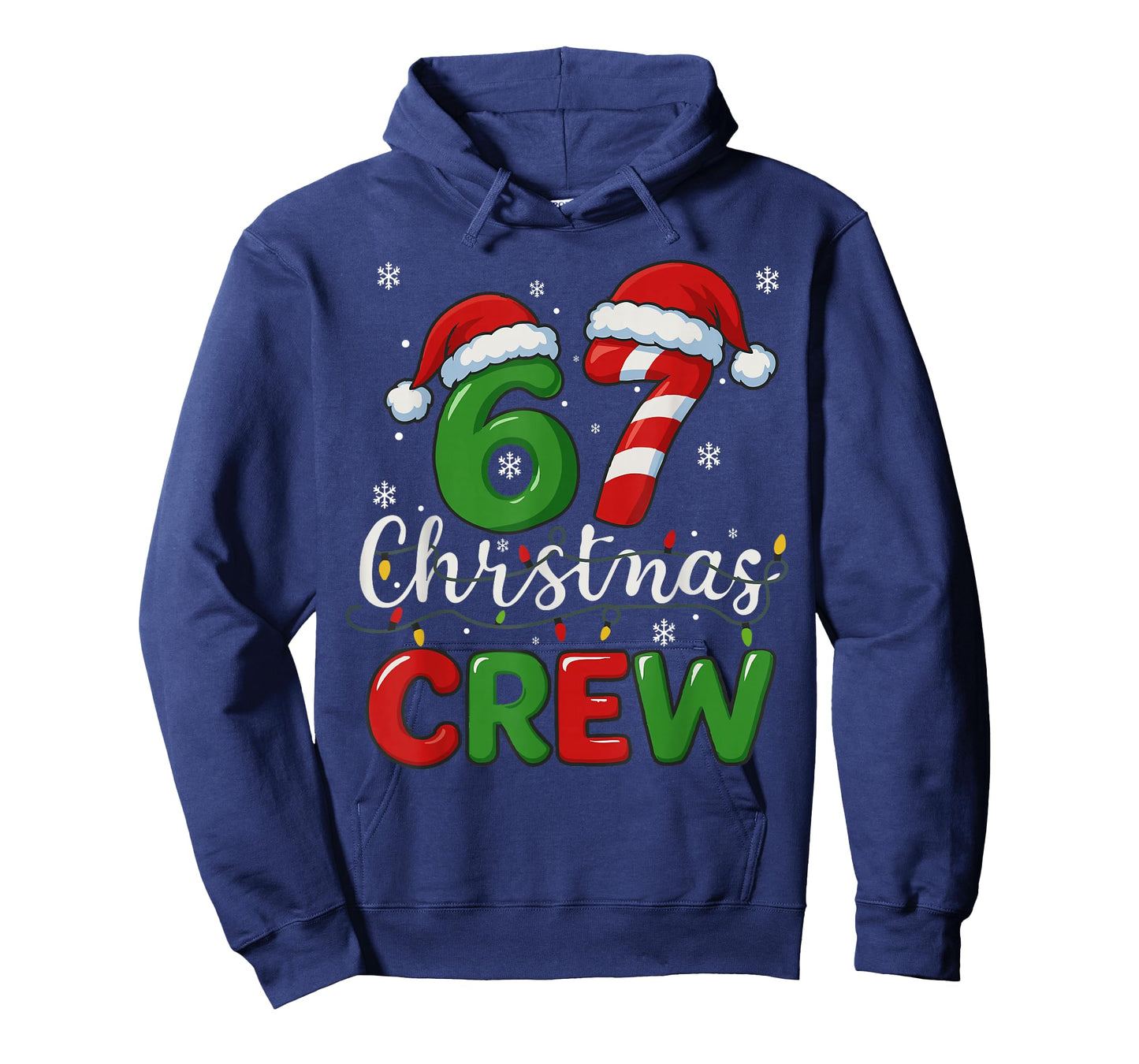 67 Christmas Crew Xmas Six Seven Men Women Boys Kids T-Shirt