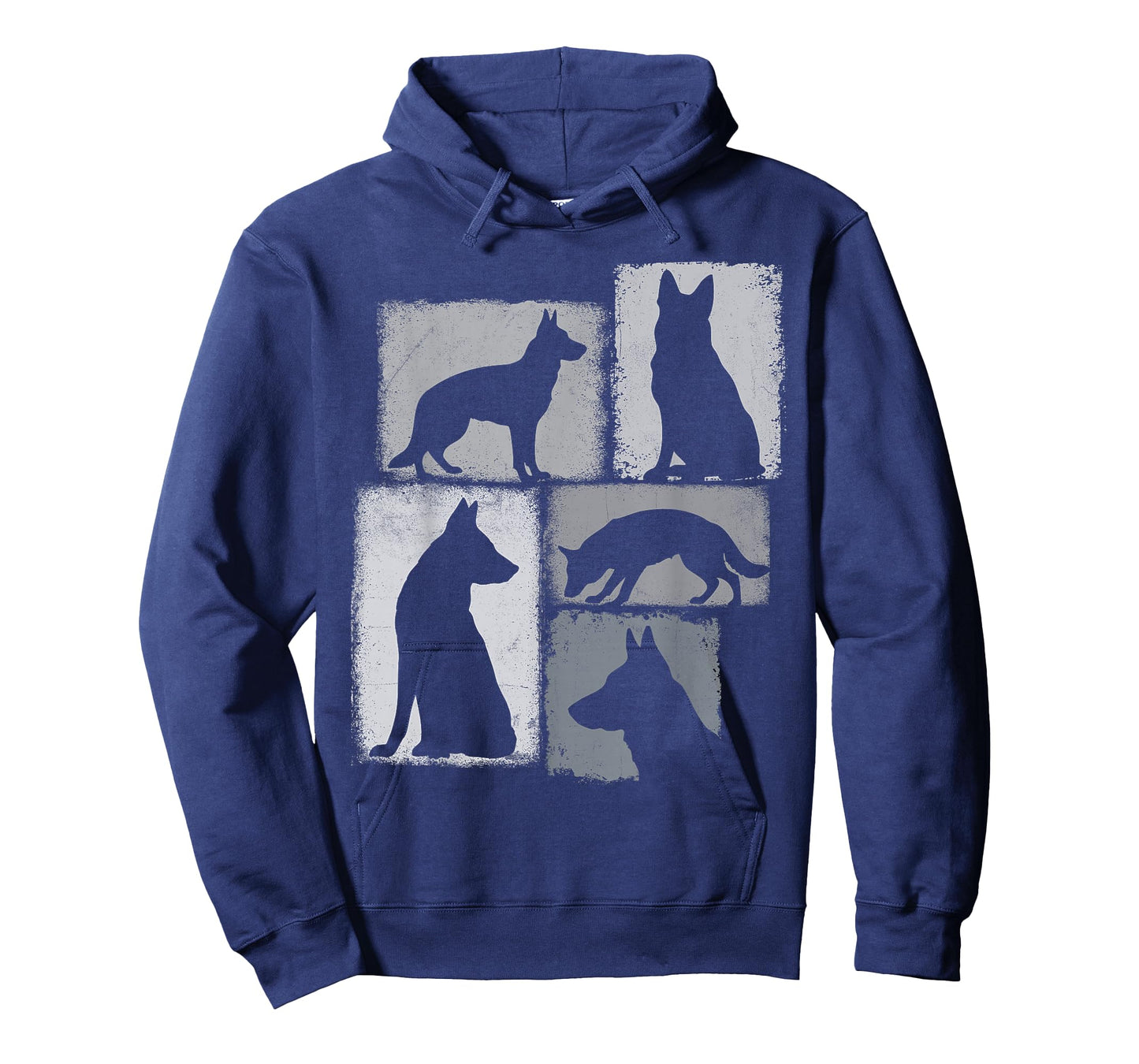Shepherd Vintage Collage German Shepherd Mom Dad Dog Lover T-Shirt