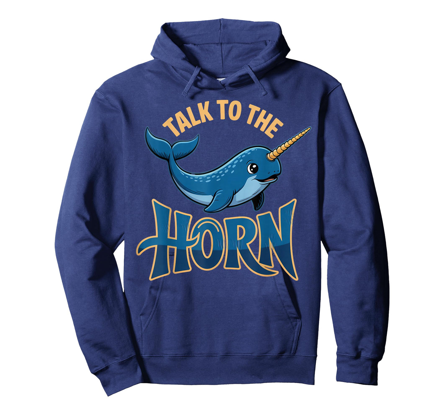 Talk to The Horn Narwhal Costume Sea Unicorns Narwhal T-Shirt