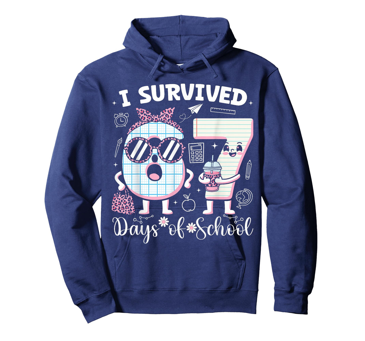 I Survived 67 Days of School Teacher Student Leopard Coffee T-Shirt