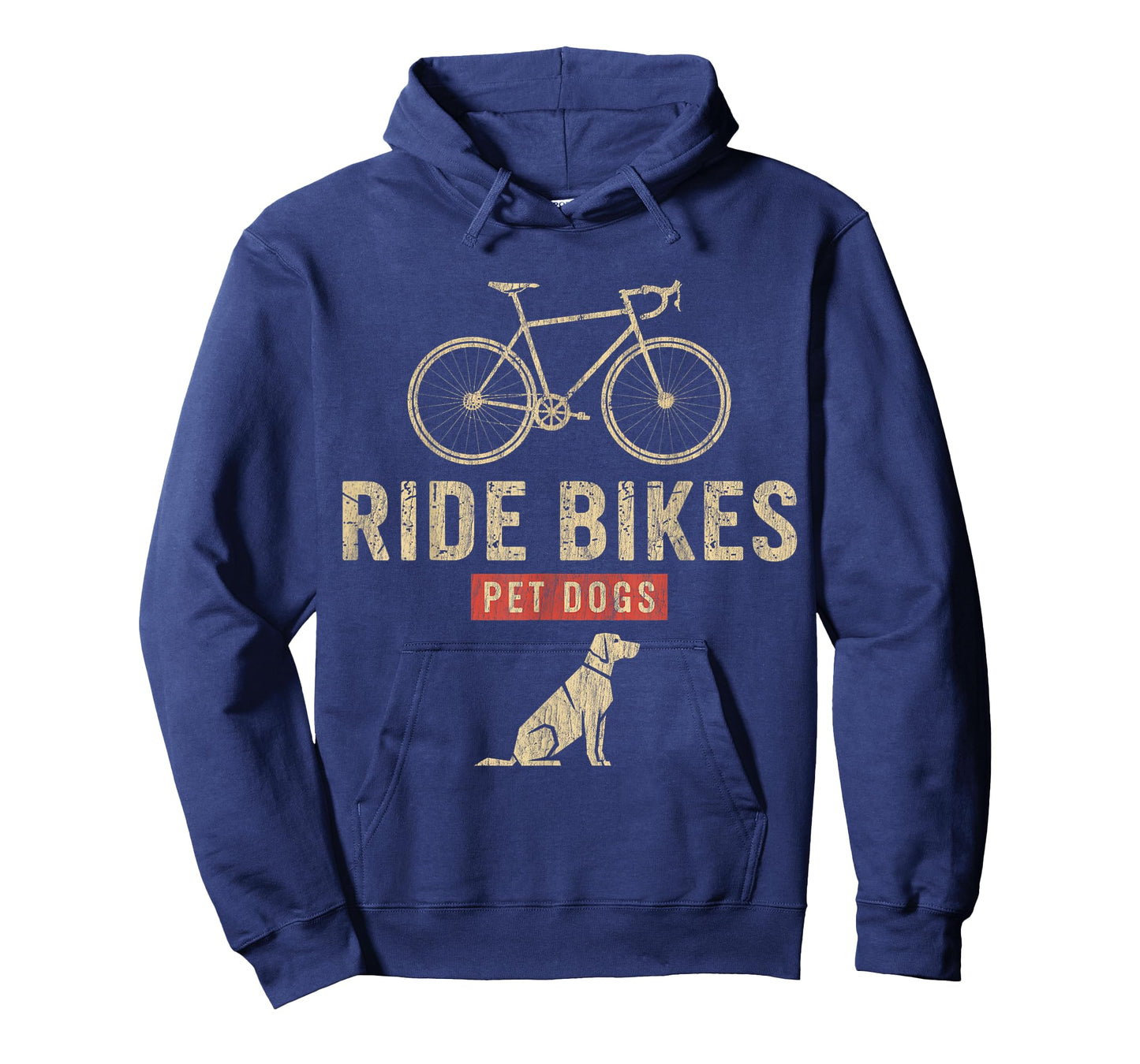 Ride Bikes Pet Dogs – Funny Cycling Dog Lover T-Shirt