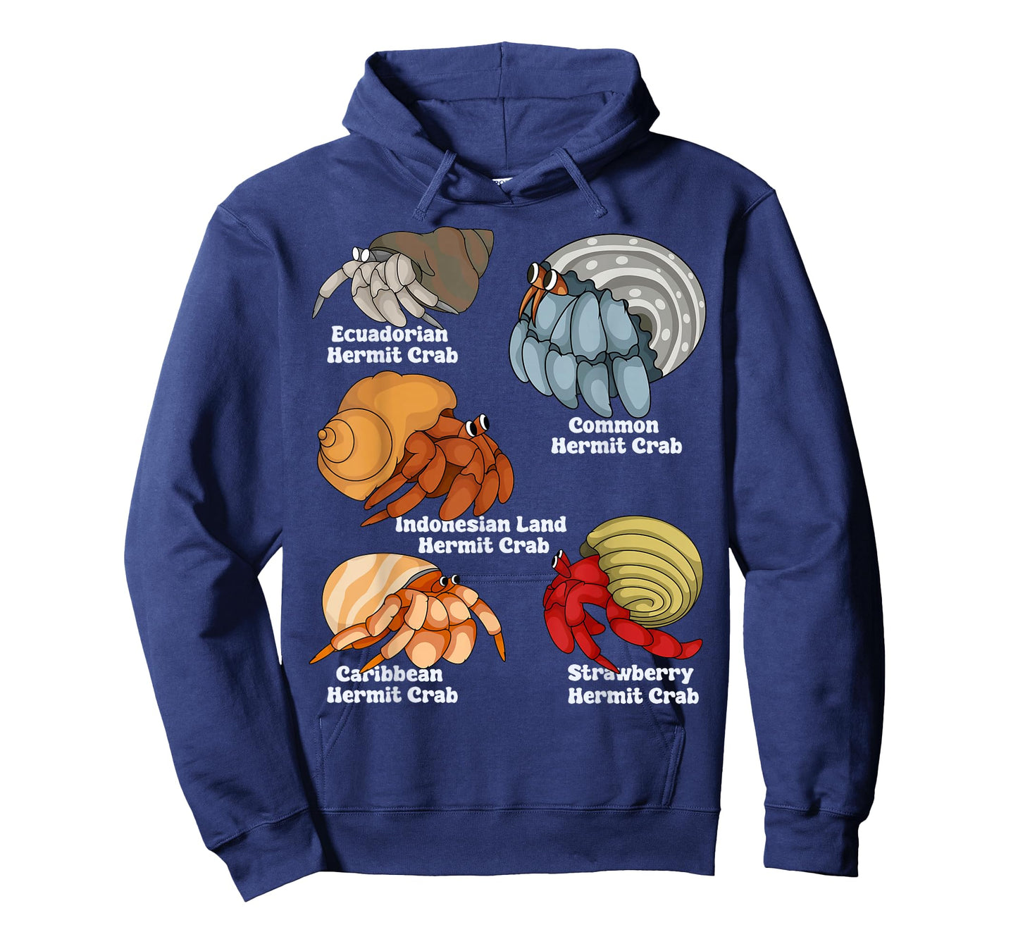 Hermit Crab Lover Kids Aquarium Species Hermit Crabs T-Shirt
