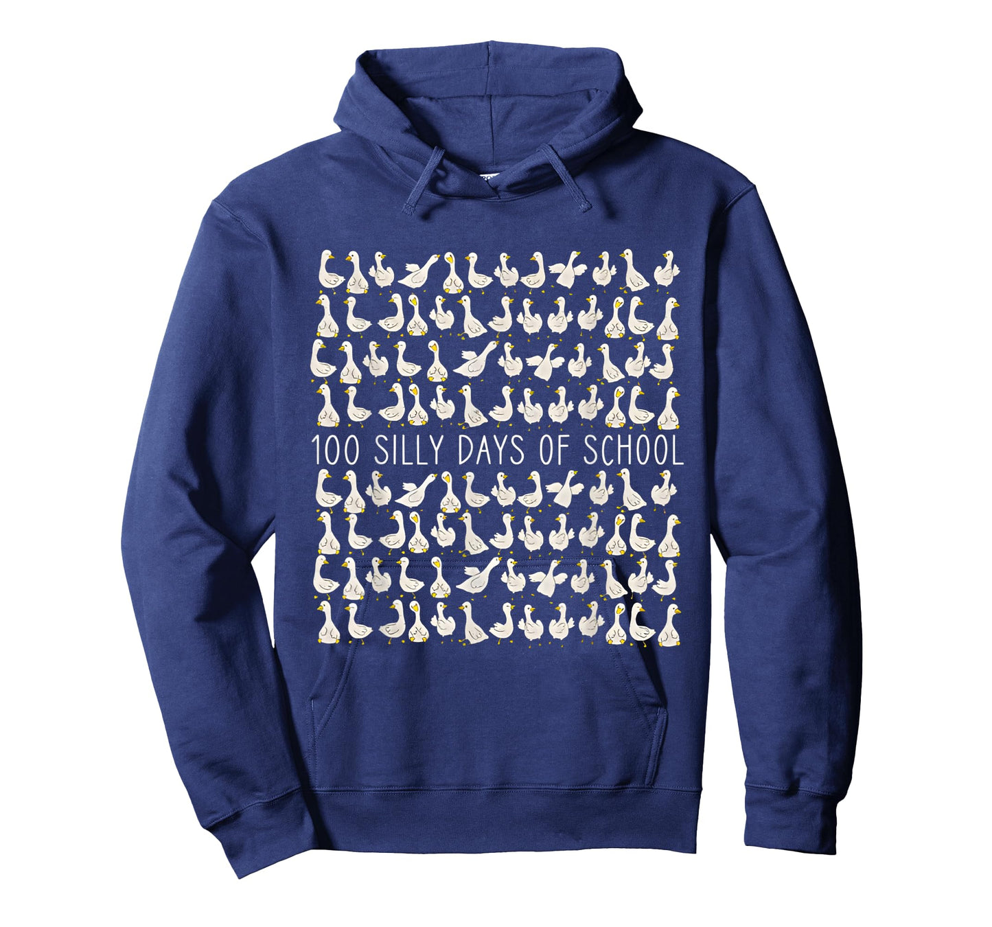 100 Days of Silly Gooses Funny 100th Day of School Teacher T-Shirt