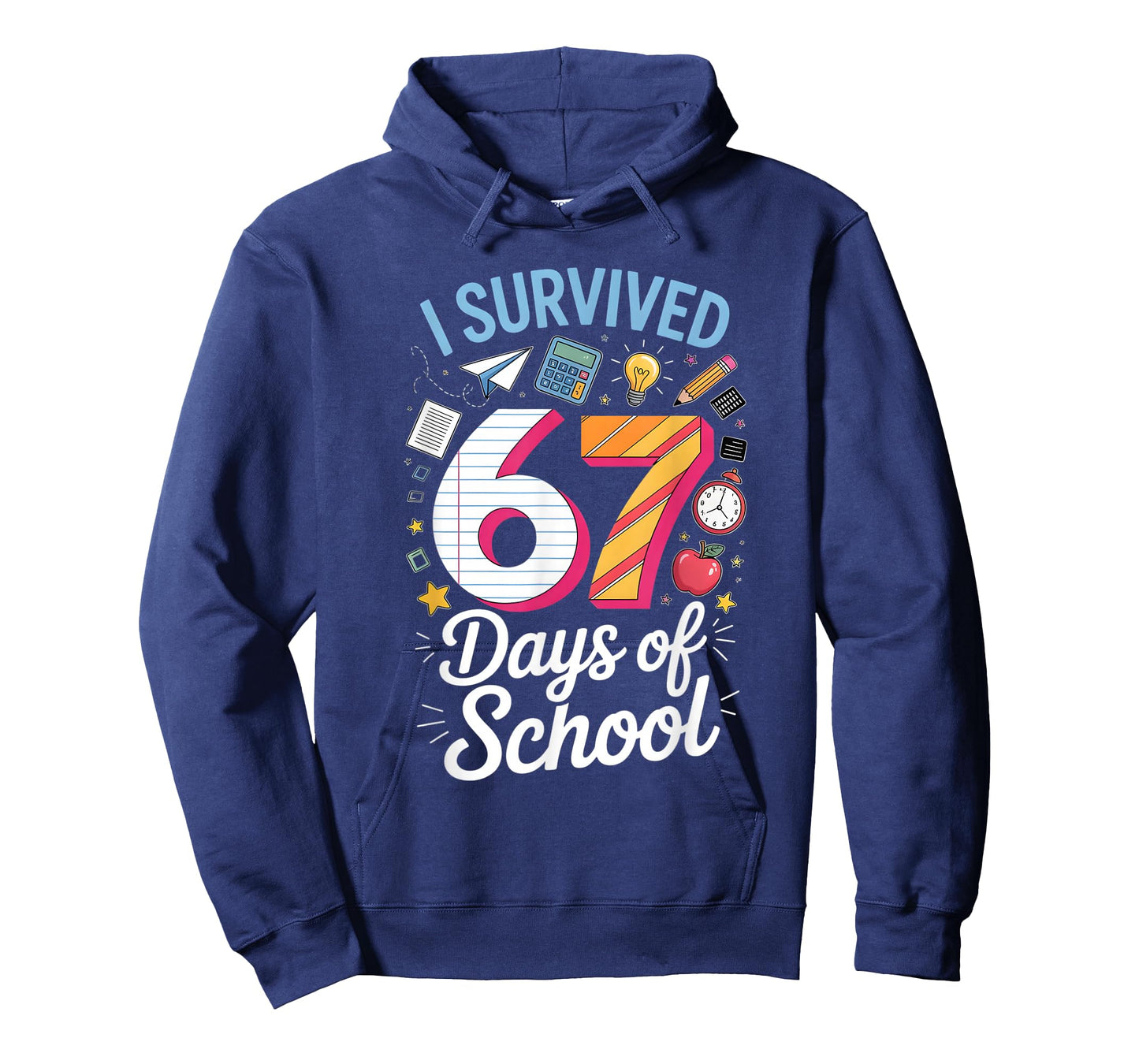 I Survived 67 Days of School Teacher Student Meme T-Shirt