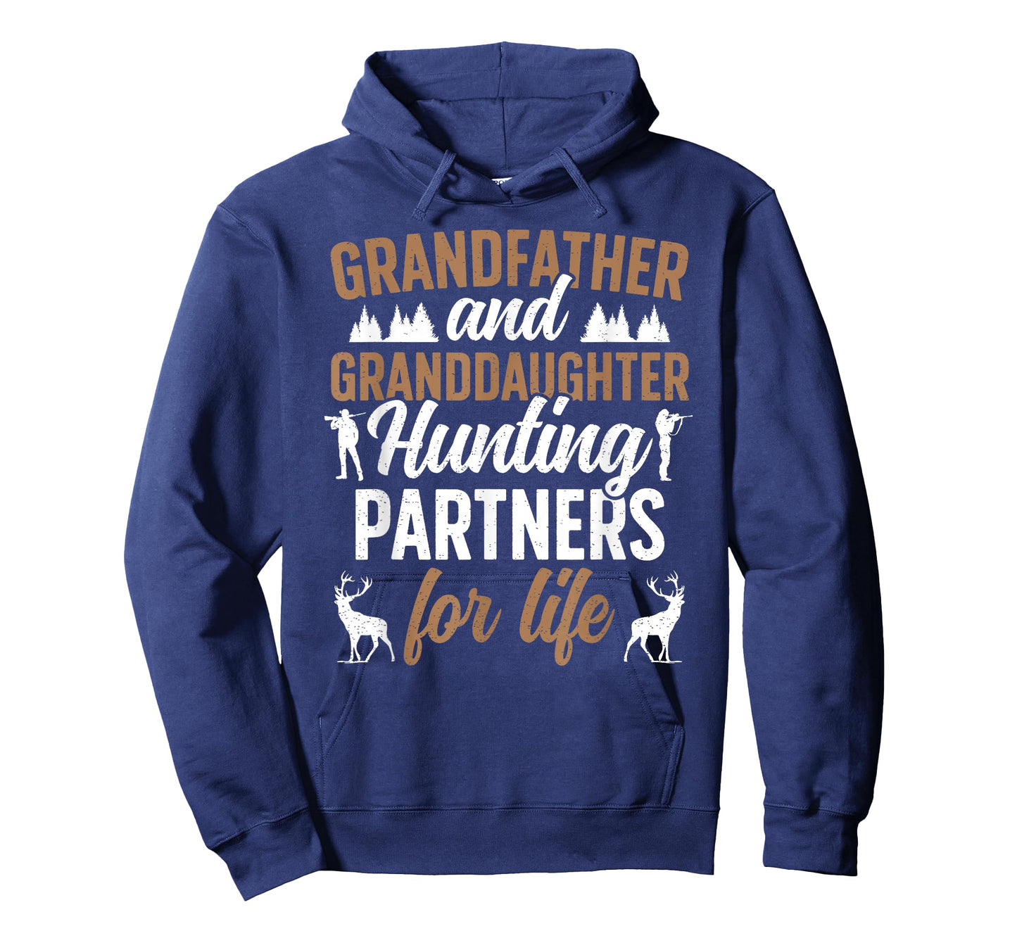 Grandfather and Granddaughter Hunting Partners for Life T-Shirt