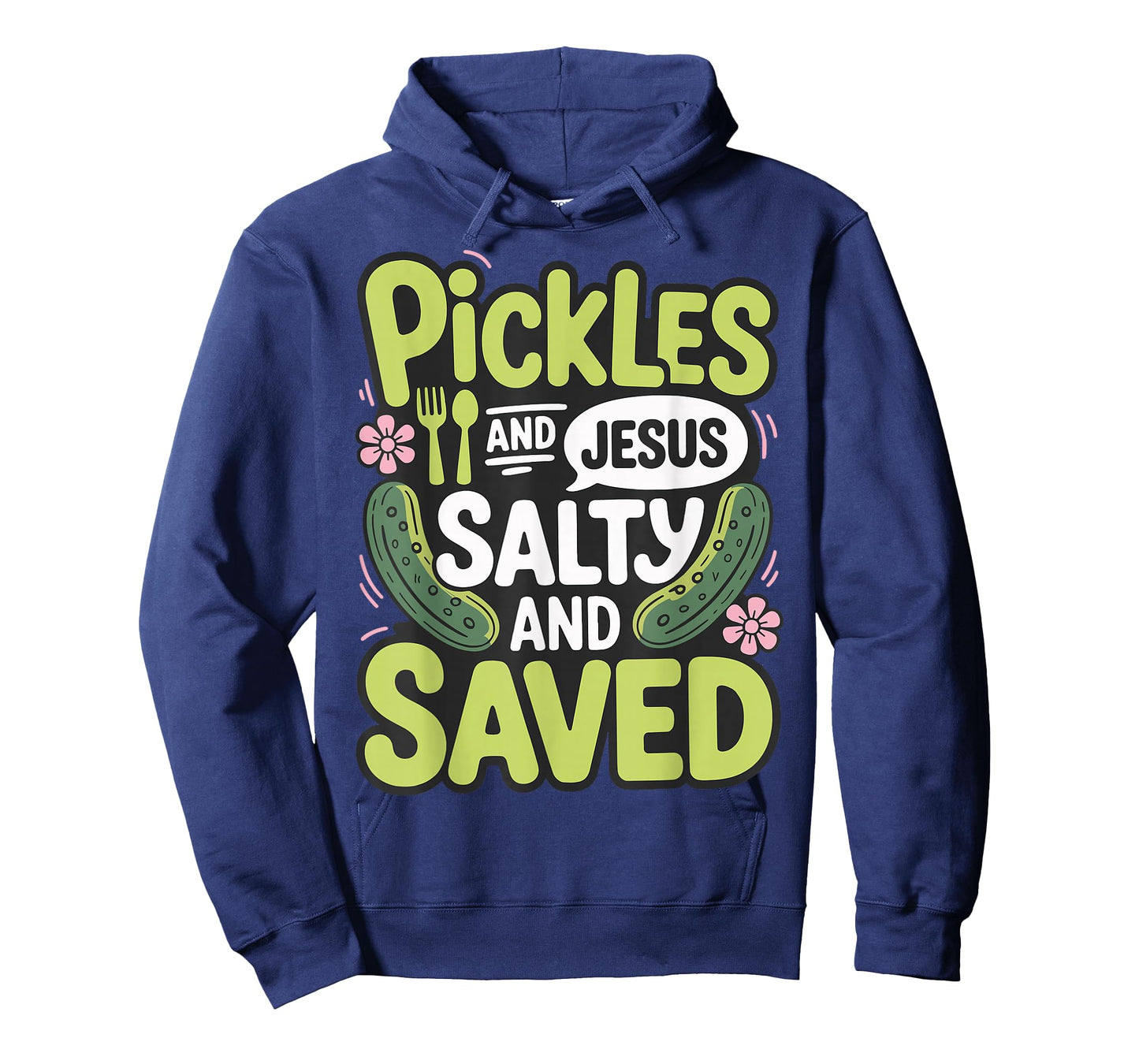 Pickles and Jesus Salty and Saved T-Shirt