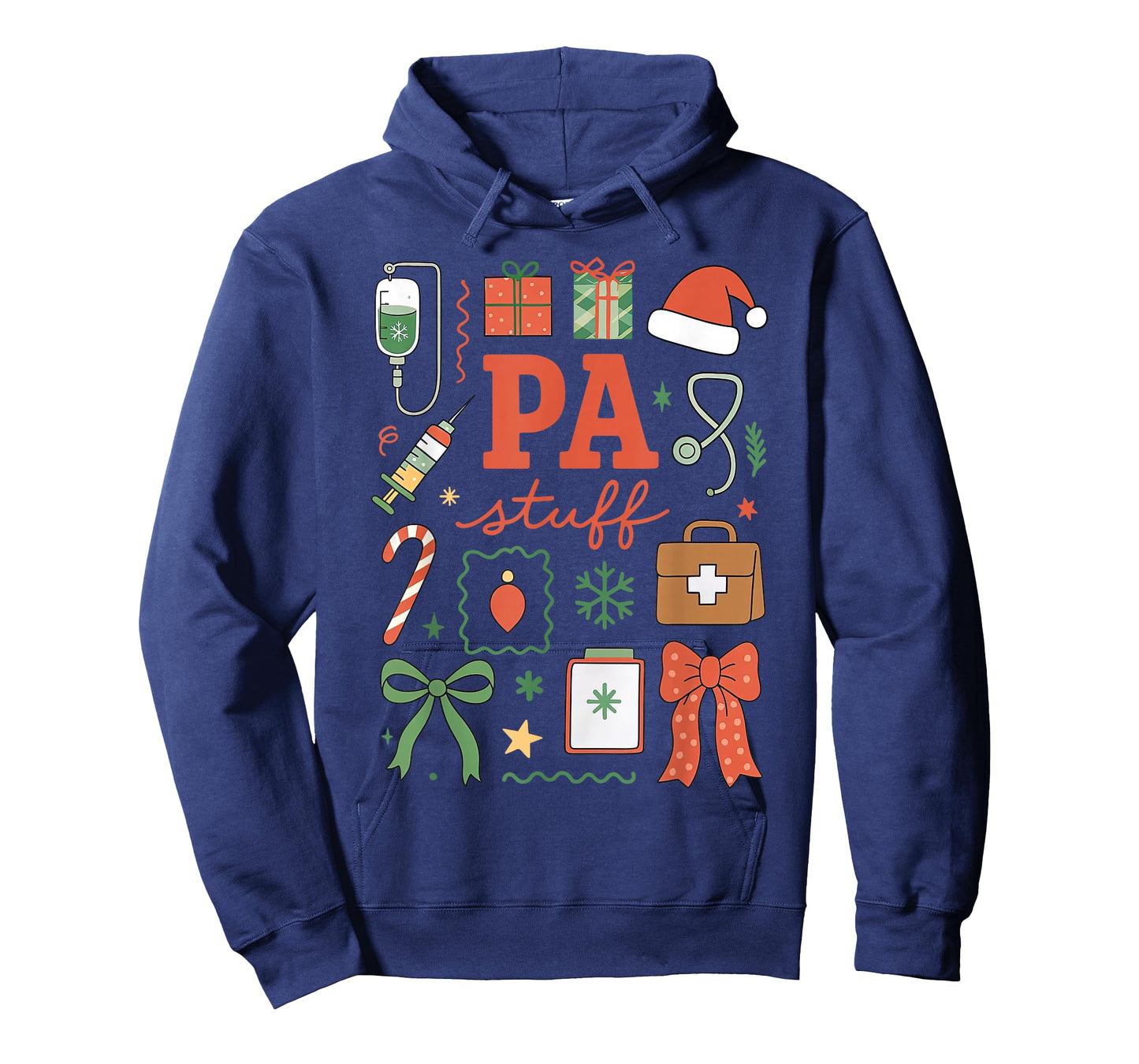 Christmas Physician Assistant Healthcare Provider Medical T-Shirt