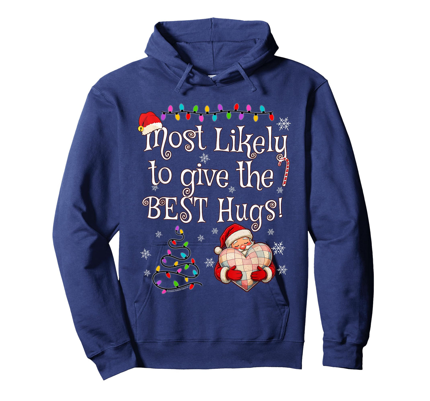 Most Likely to Give The Best Hugs Christmas T-Shirt