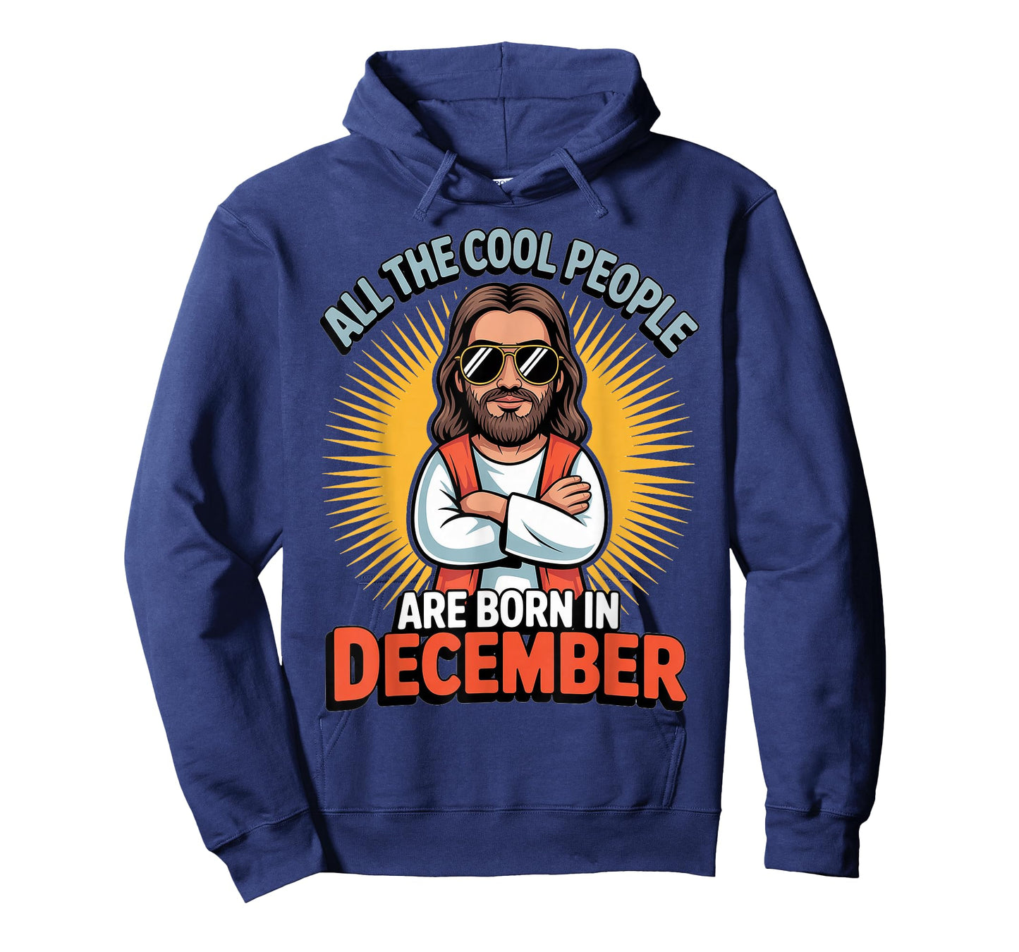 Christmas Cool People are Born in December Jesus Birthday T-Shirt