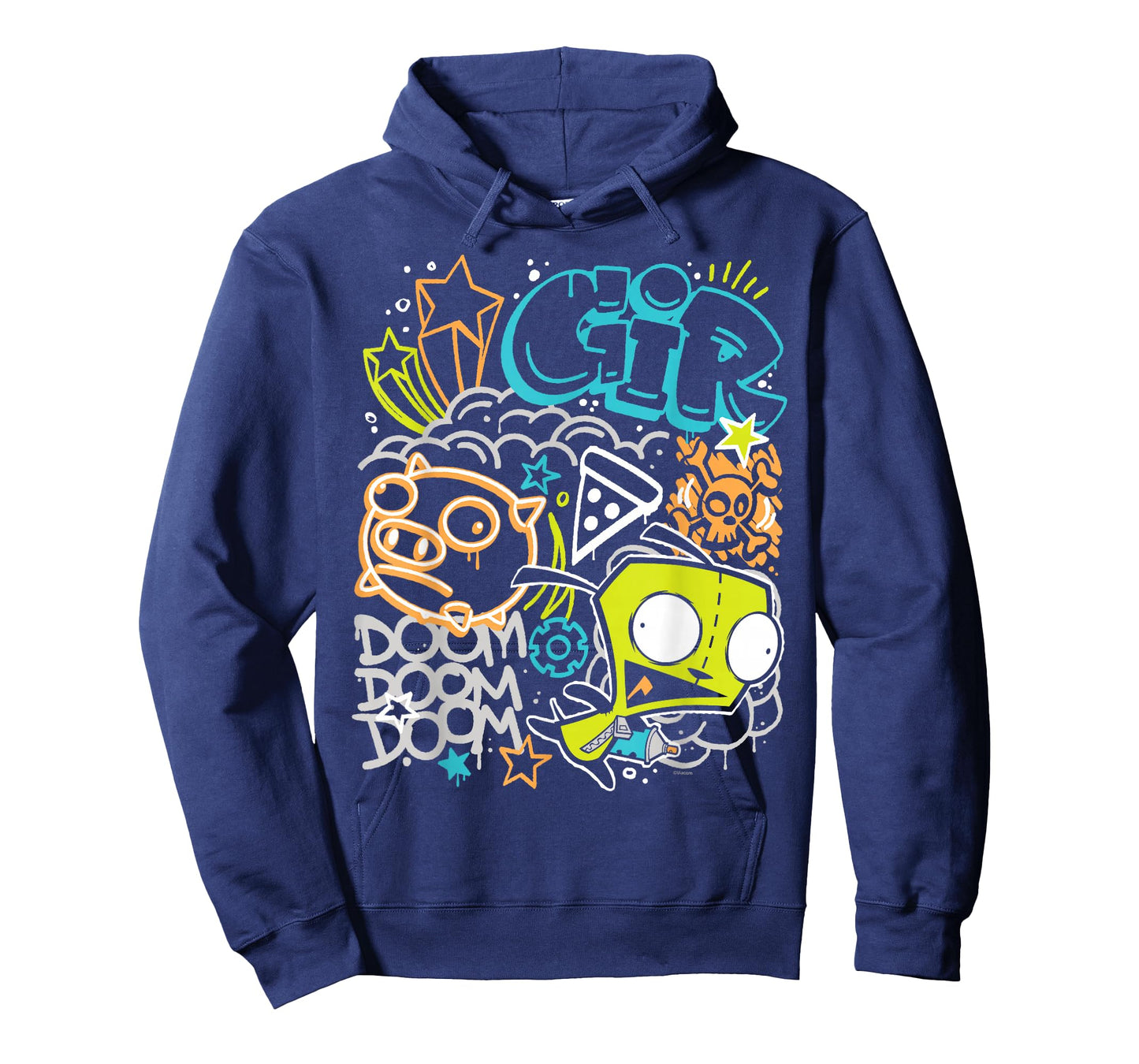Invader Zim - Gir - Graffiti T-Shirt