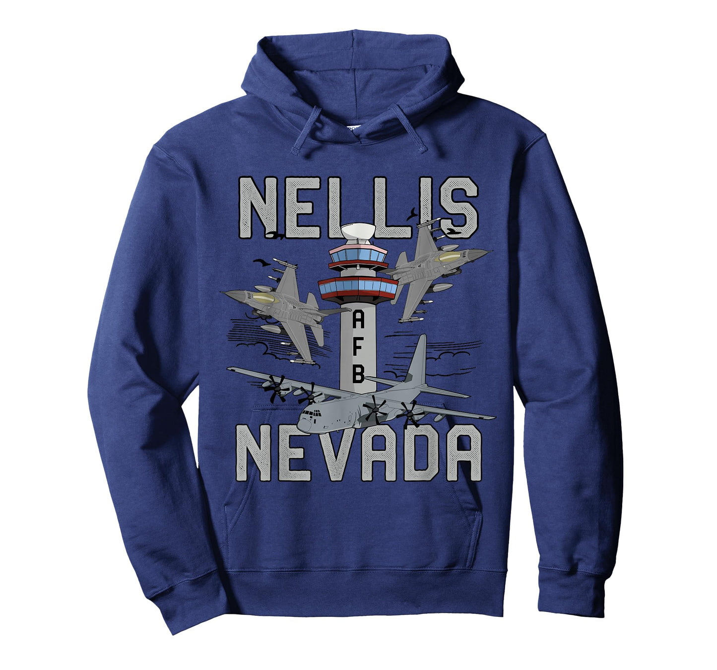 Nellis AFB Nevada Air Force Base Fighter Jets Vintage Tee T-Shirt