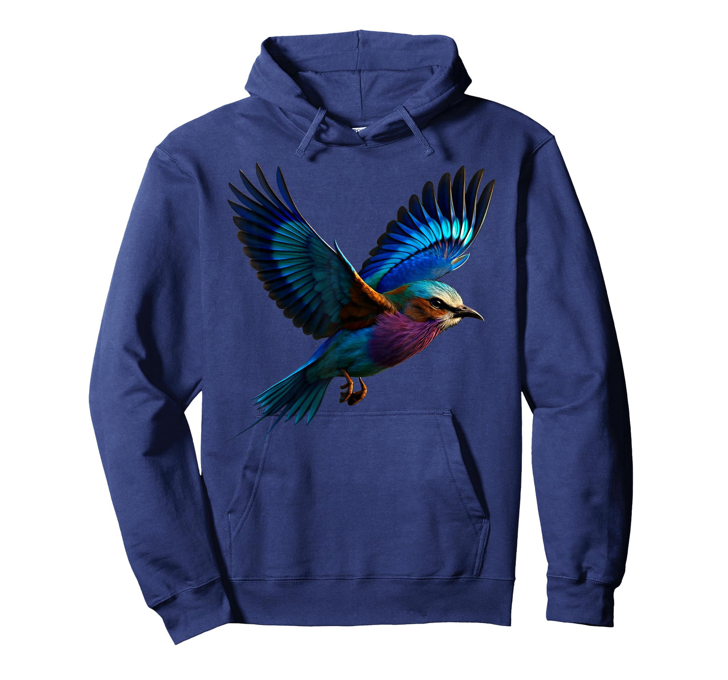 Lilac-Breasted Roller Bird Vibrant African Wildlife Art T-Shirt