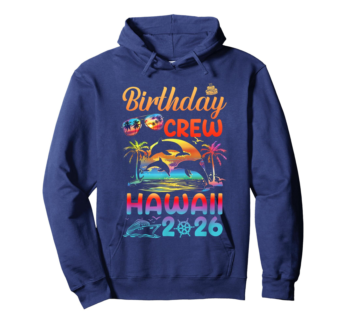 Hawaii Birthday Trip Vacation 2026 Matching Group T-Shirt