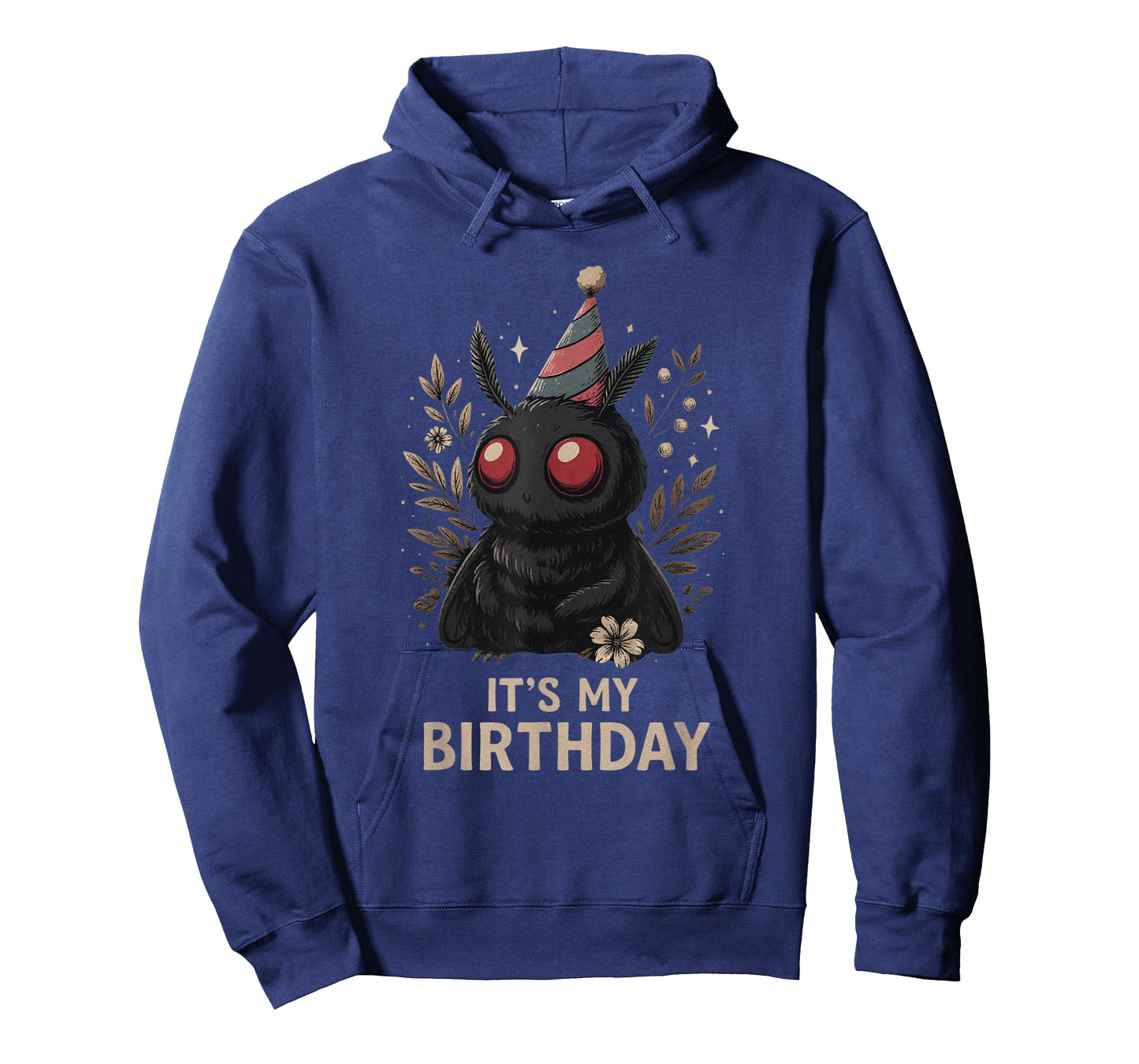 It's My Birthday Mothman Kawaii cryptid Humor Apparel T-Shirt