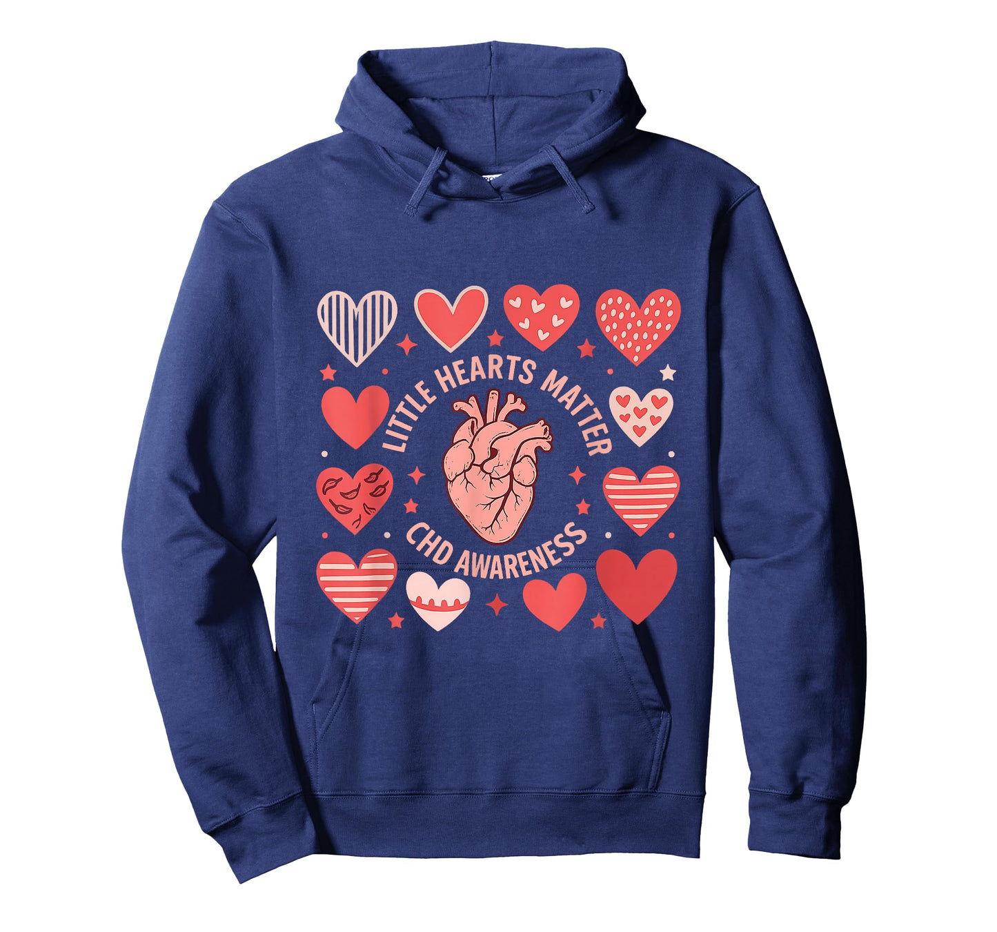 Heart Anatomy Valentine Little Hearts Matter CHD Awareness T-Shirt