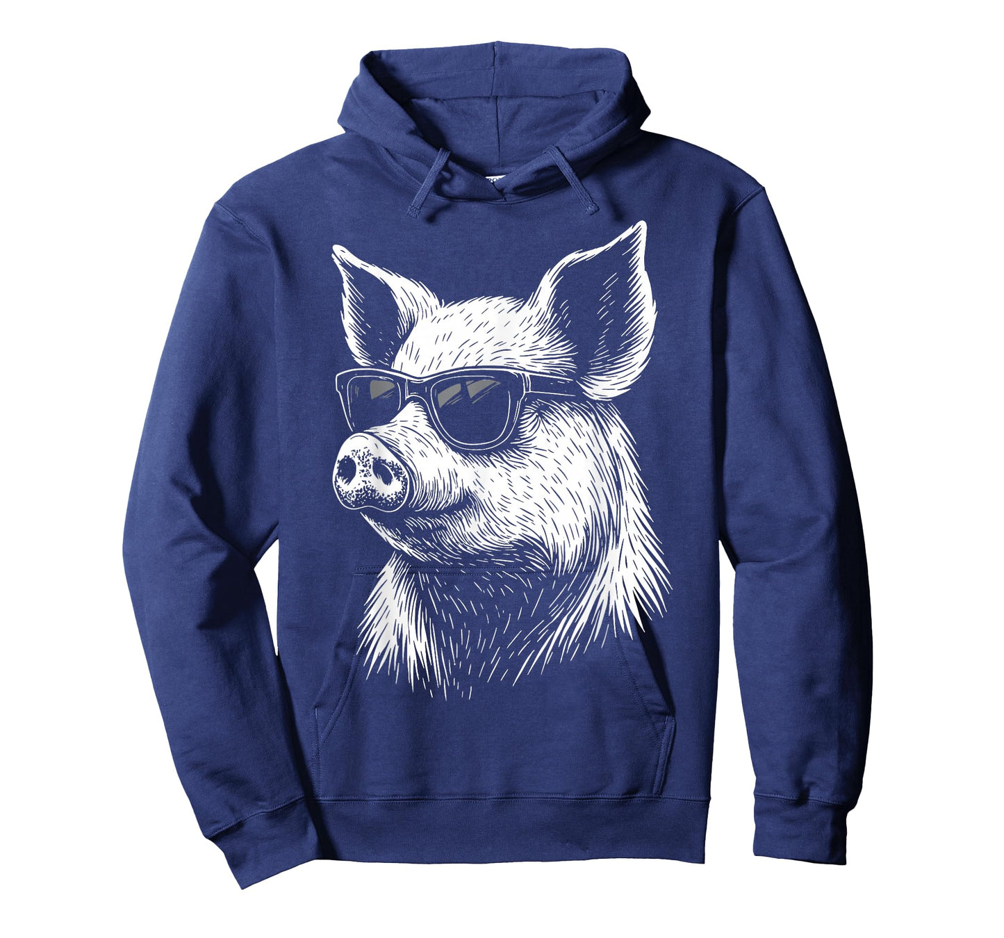 Pig Sunglasses Farmer T-Shirt