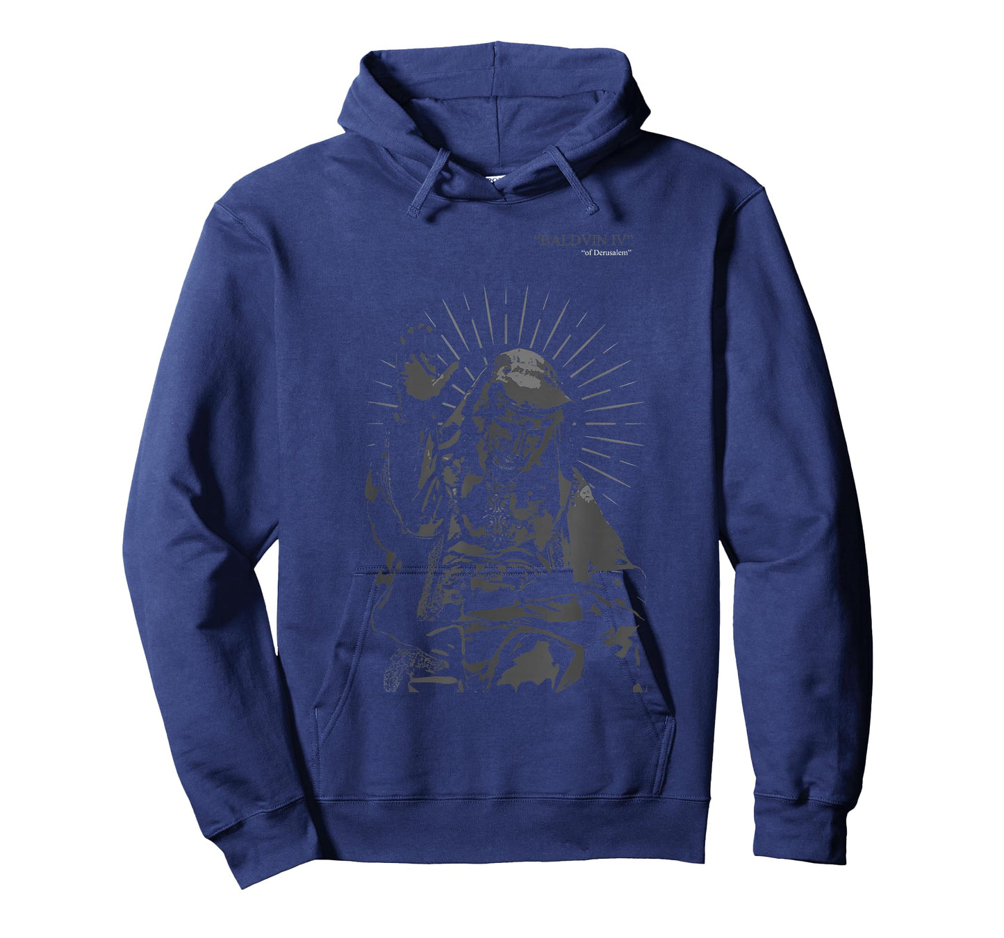 Sliver Mask King Baldwin IV Meme The Leper King Warrior T-Shirt