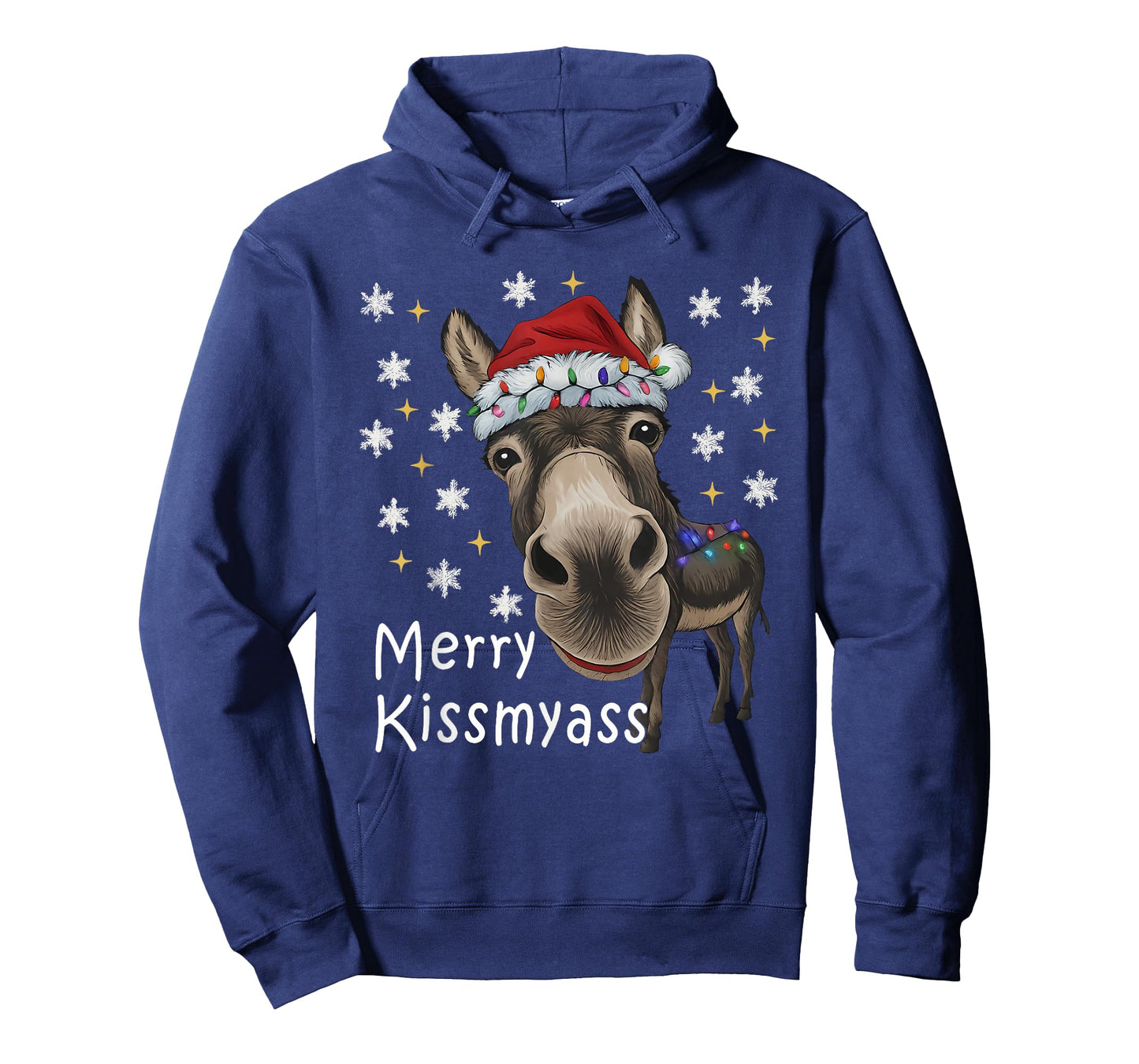 Merry KissMyAss Funny Christmas T-Shirt