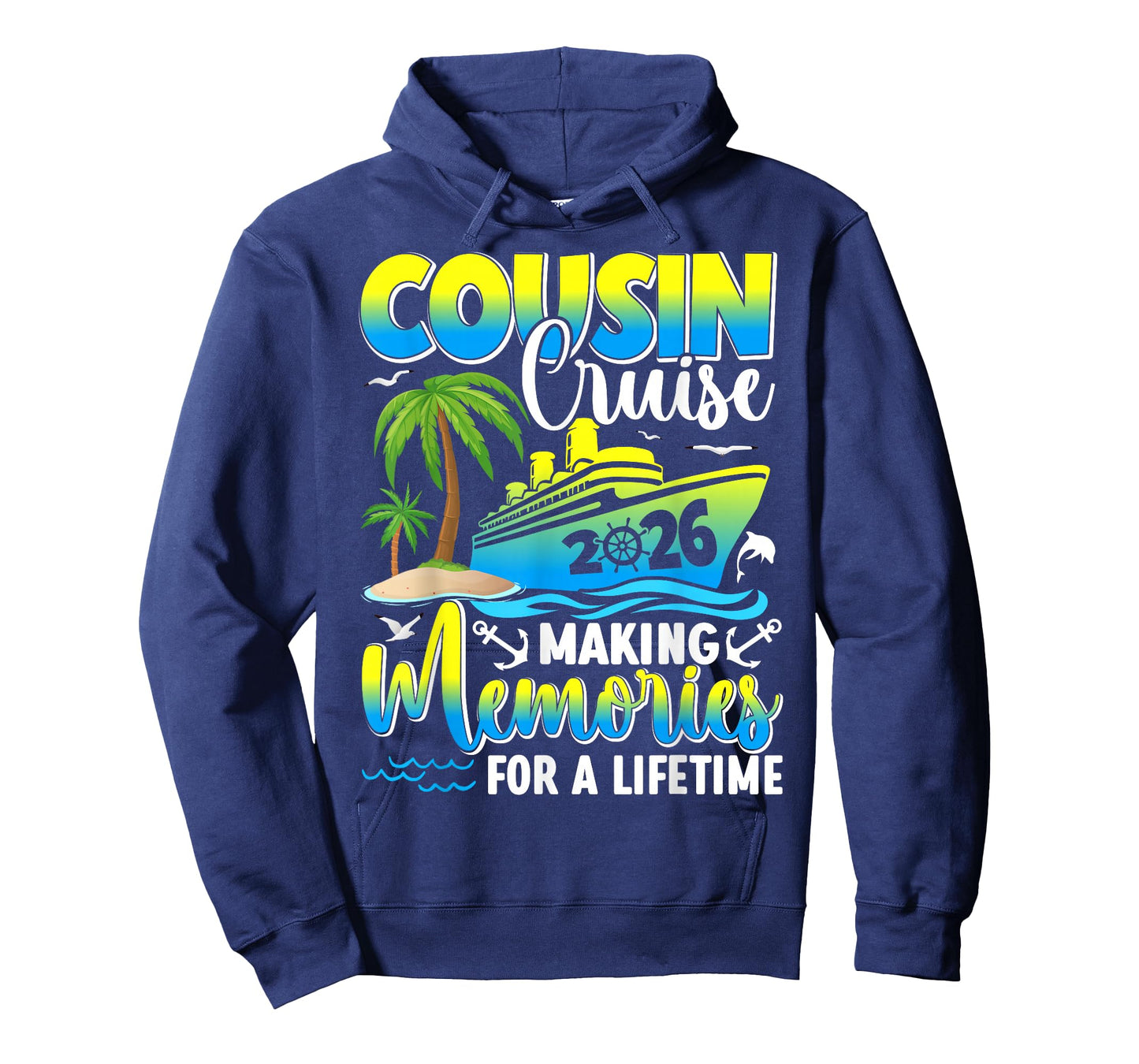 Cousin Cruise 2026 Summer Vacation Beach Family Trips T-Shirt