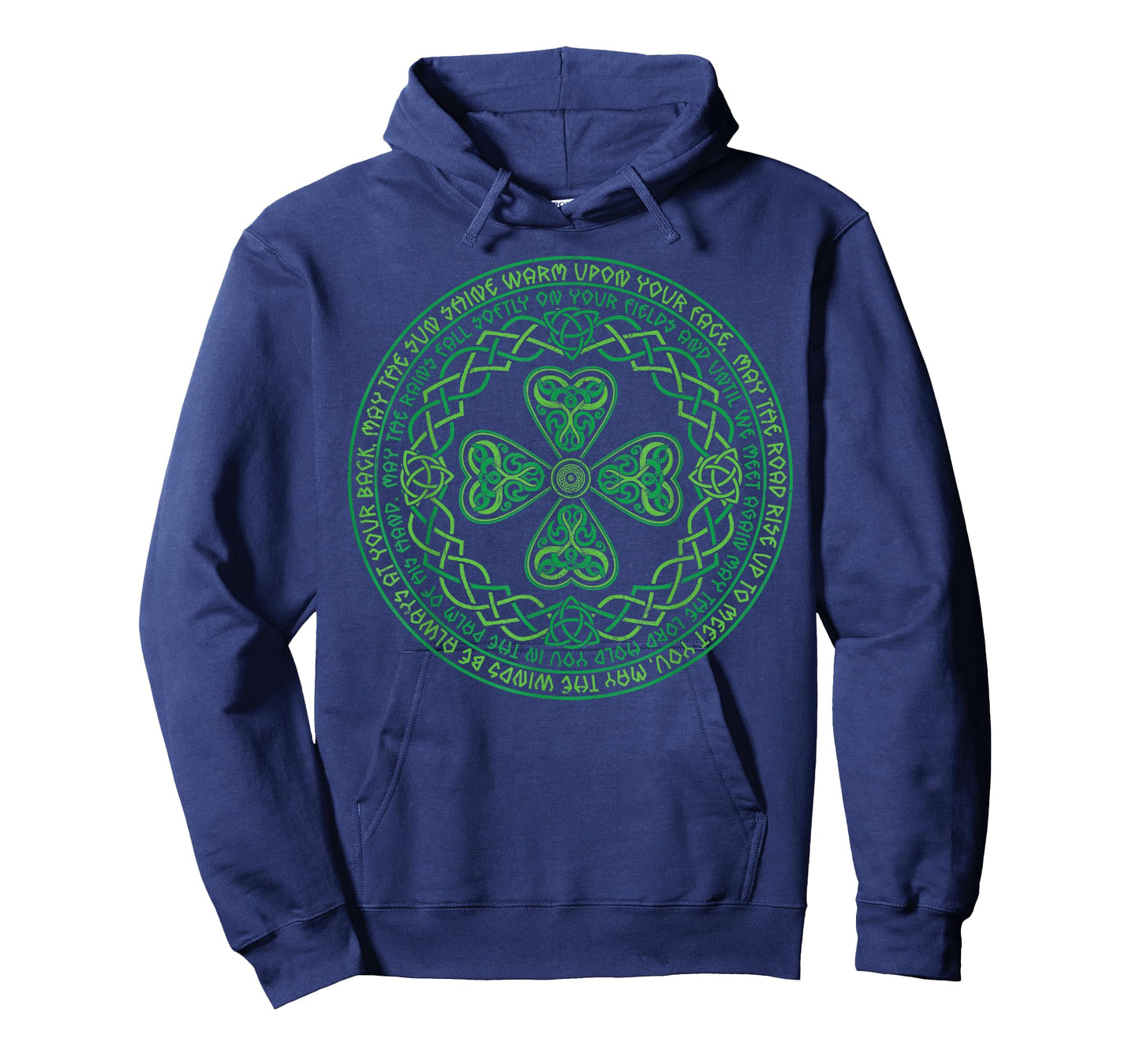 Celtic Knot Irish Blessing 4 Leaf Clover Ireland St Patricks T-Shirt