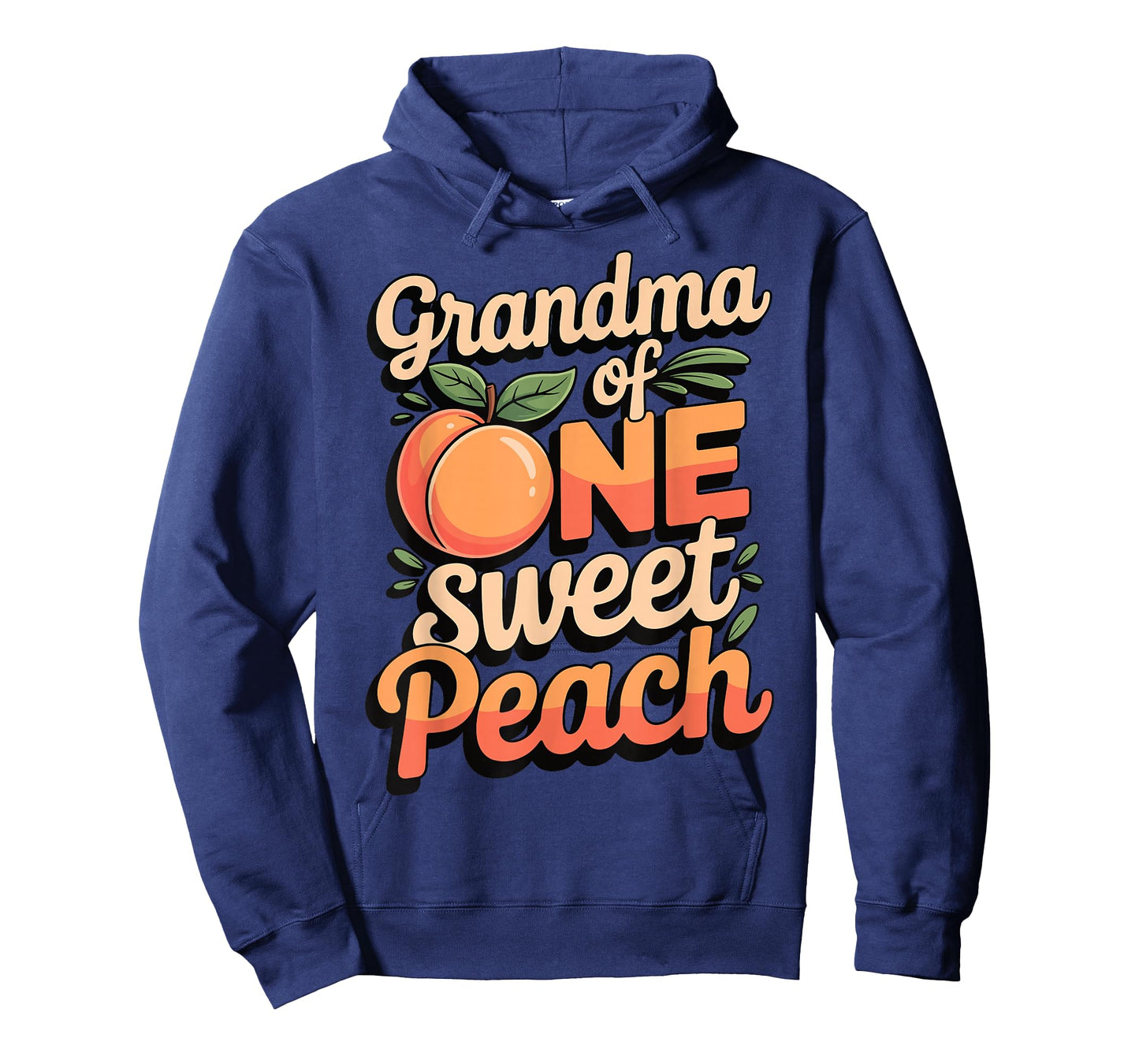 Grandma of One Sweet Peach Family Matching T-Shirt