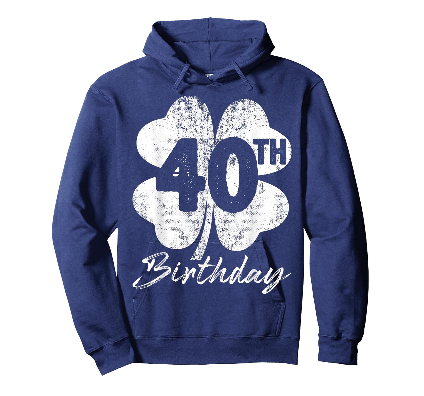 Funny 40th Birthday Shamrock St Patrick's Day Boys Girls T-Shirt