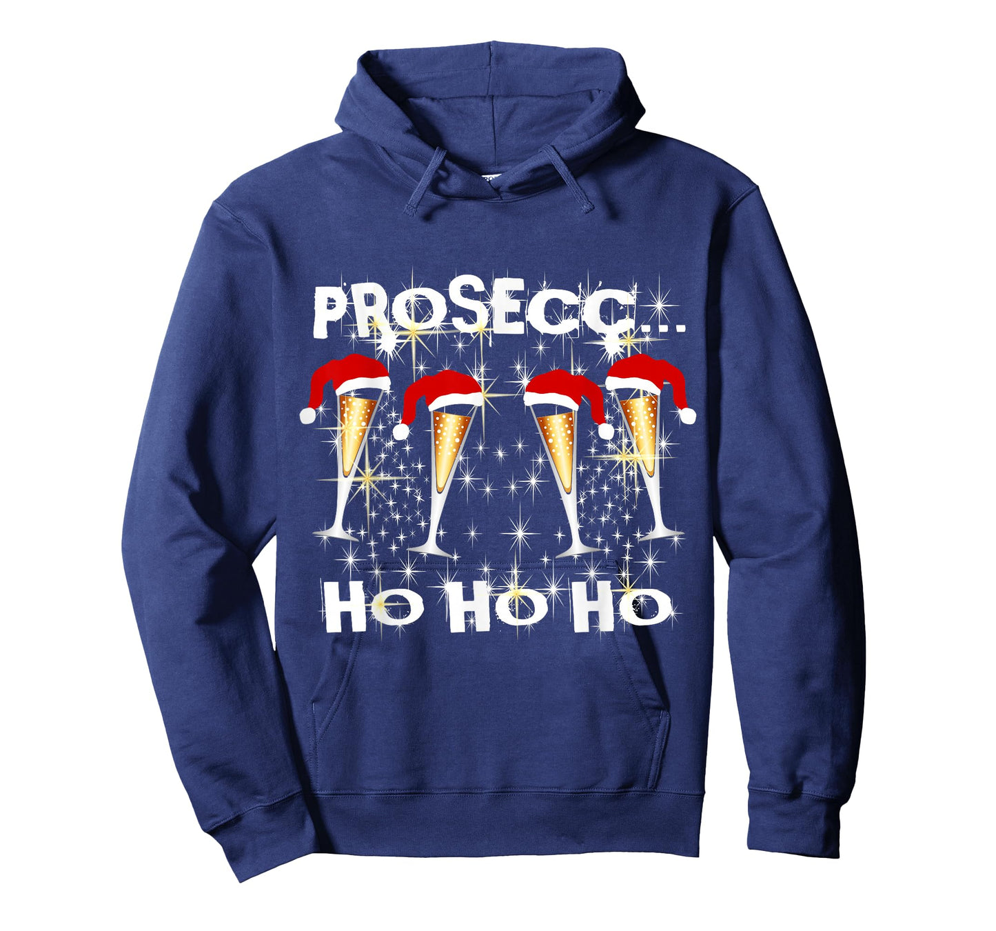 Partner Fun Outfit Nikolaus Xmas Ugly Santa Prosecco Ho Ho T-Shirt