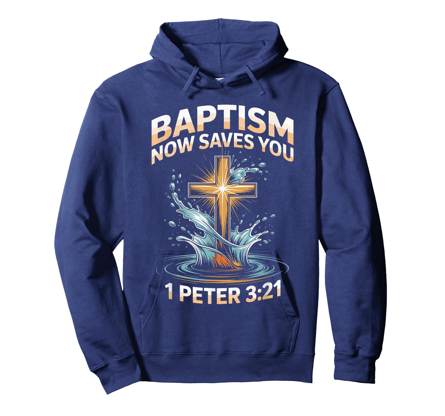 Now Saves You Jesus Water Baptism Christian Baptized T-Shirt