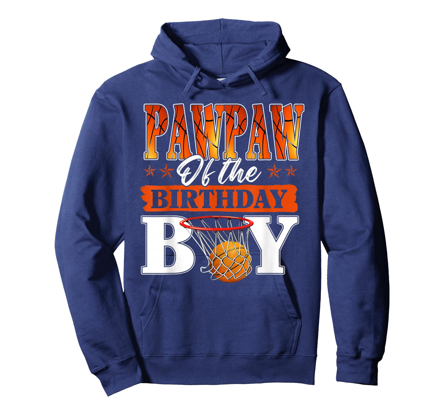 Basketball Pawpaw of The Birthday Boy Family Matching T-Shirt