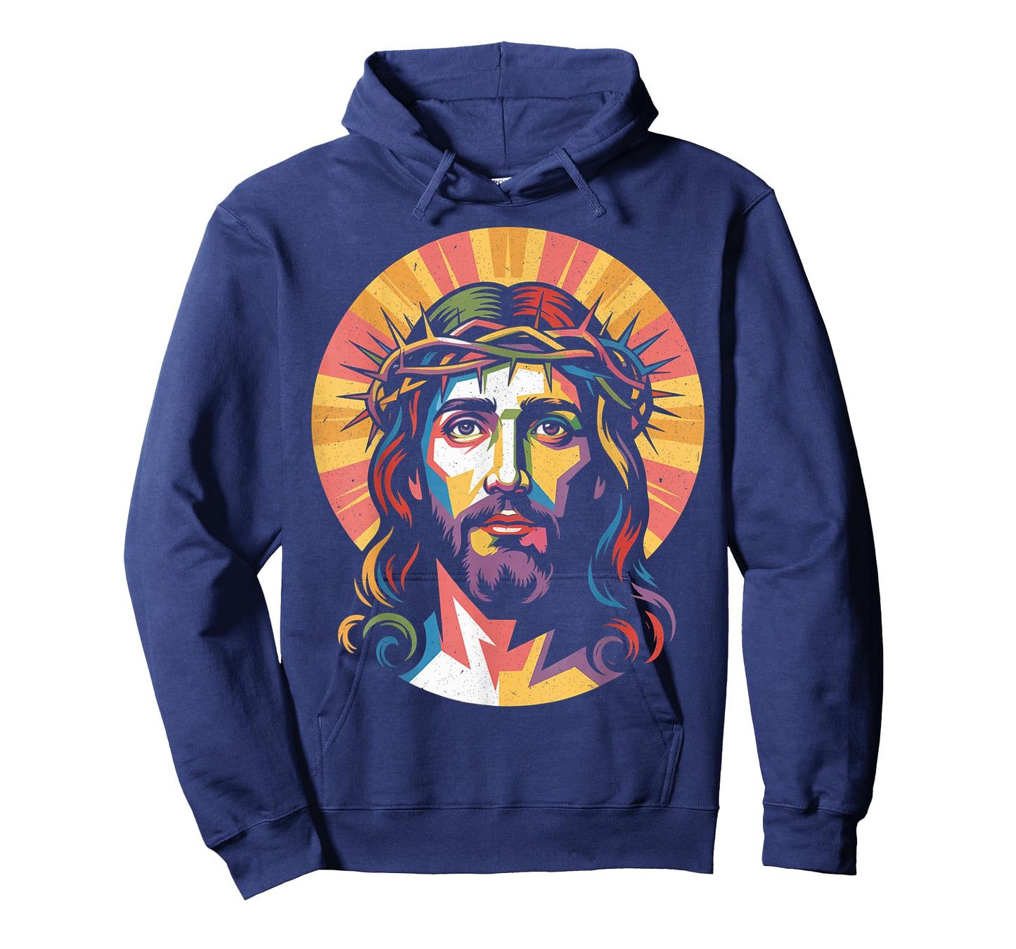 Vintage God King Jesus Christ Sweet Face Image T-Shirt