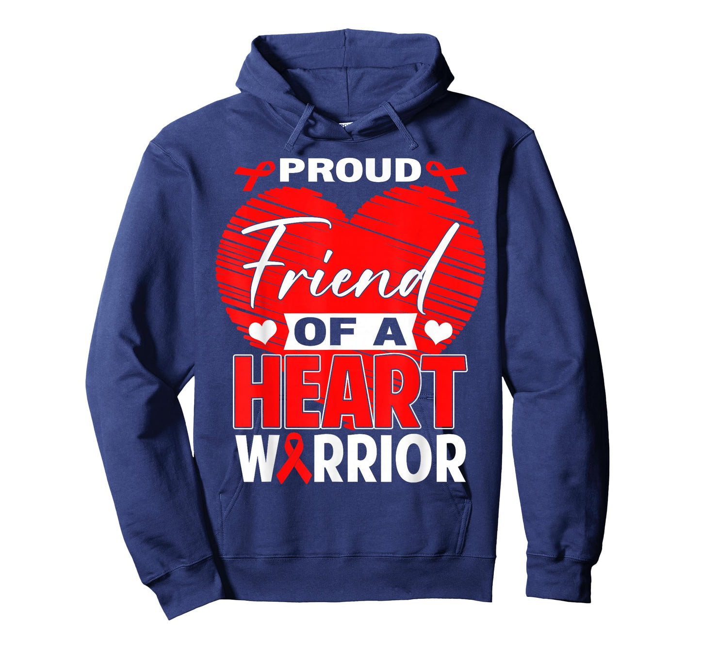 Proud Friend of Heart Warrior Heart Disease Awareness T-Shirt