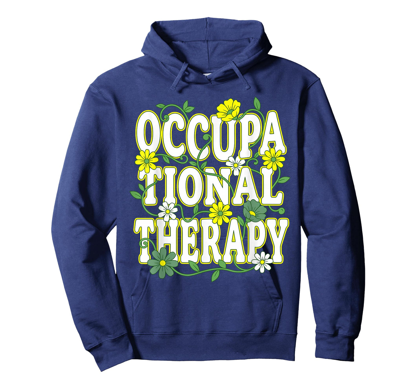 Occupational Therapy OT Day Therapist SPED Teachers Flowers T-Shirt
