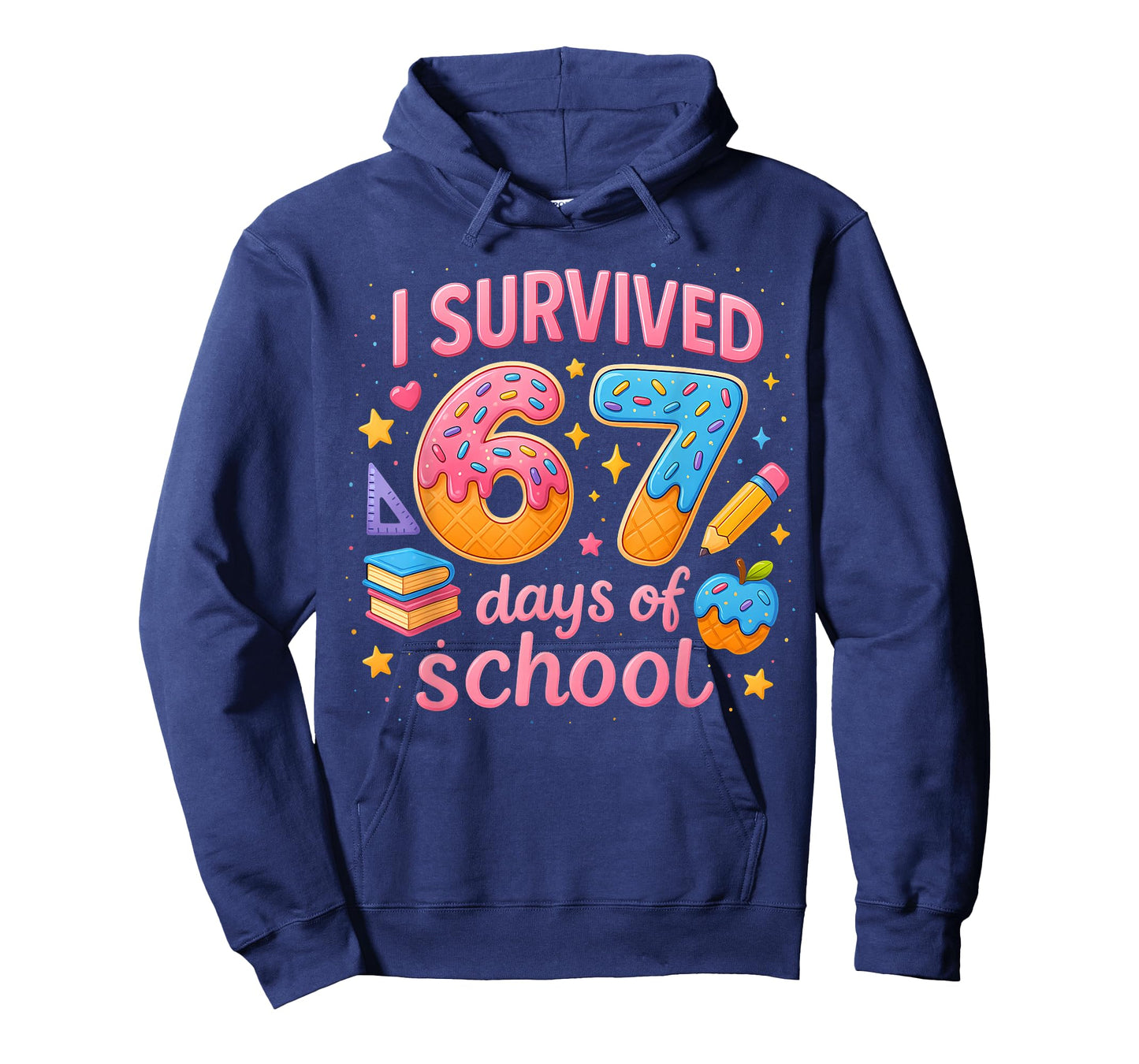 I Survived 67 Days of School Teachers Student Six Seven Meme T-Shirt