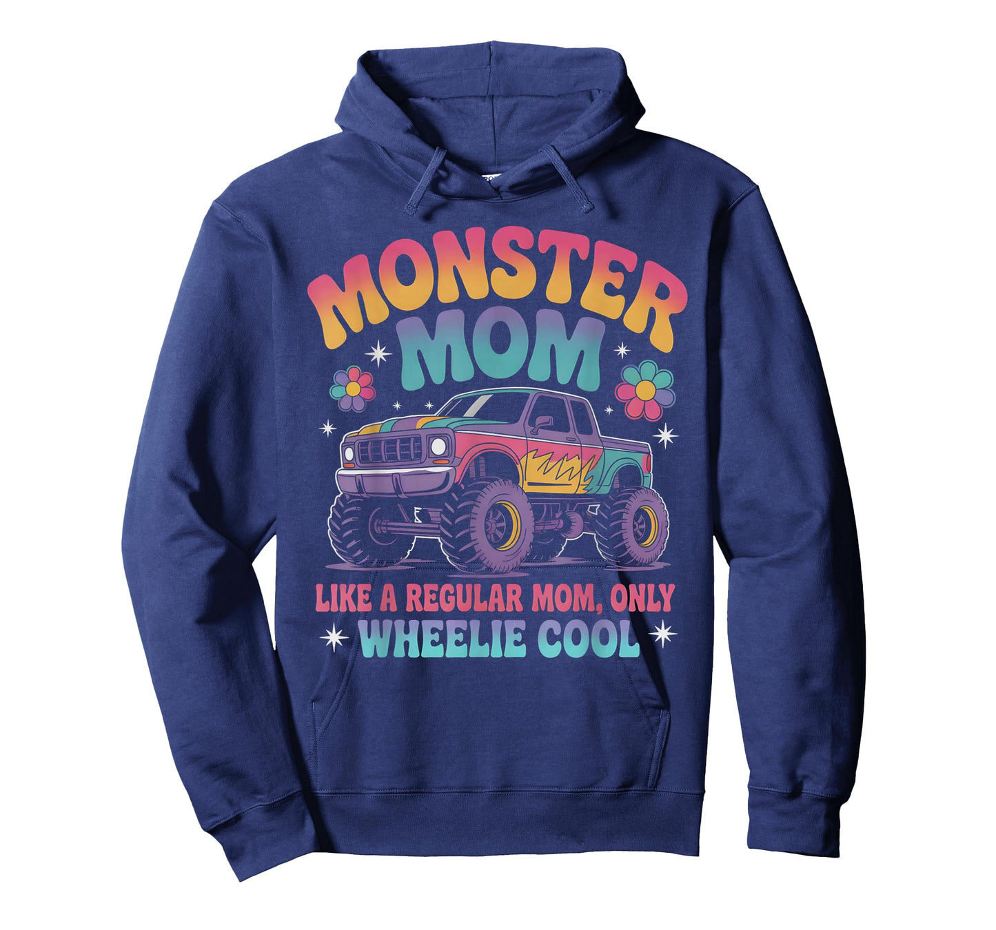 Kawaii Monster MOM Like Normal Mama But Wheelie Cool T-Shirt