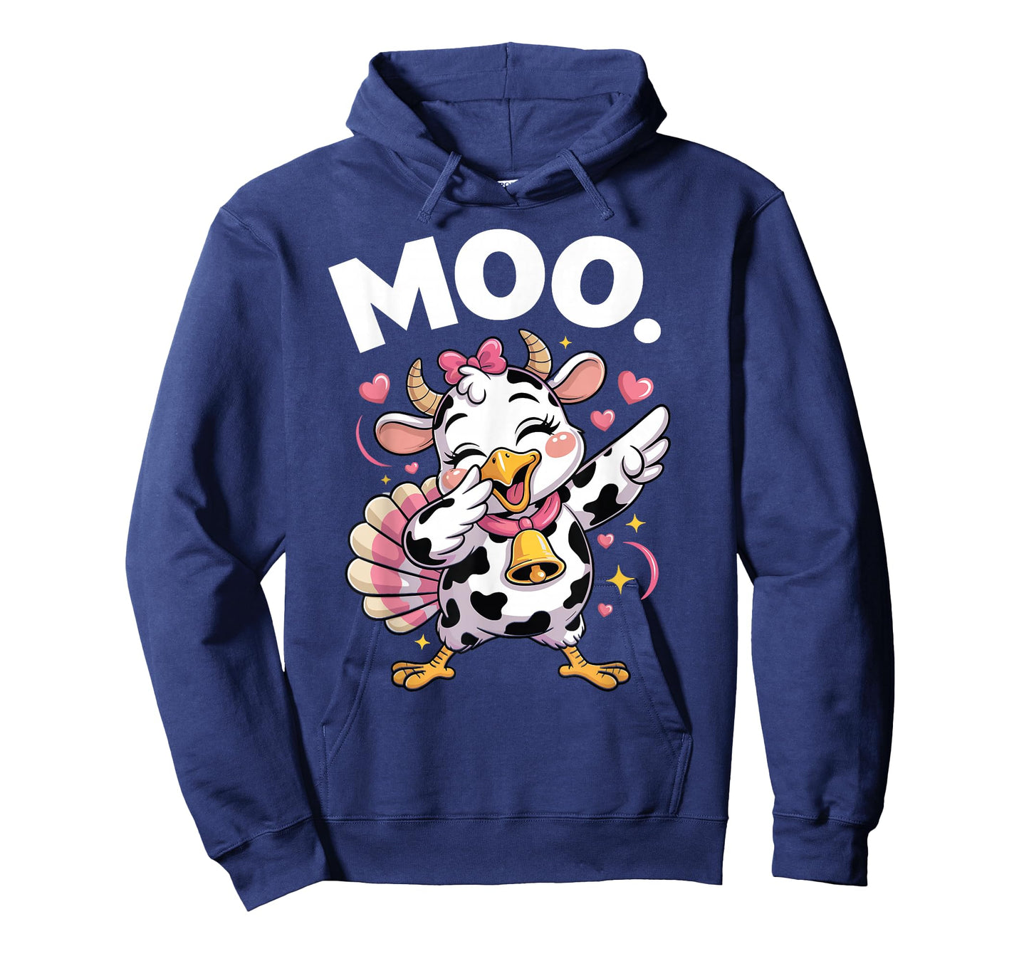 Funny Thanksgiving Shirts for Women Dabbing Turkey moo T-Shirt