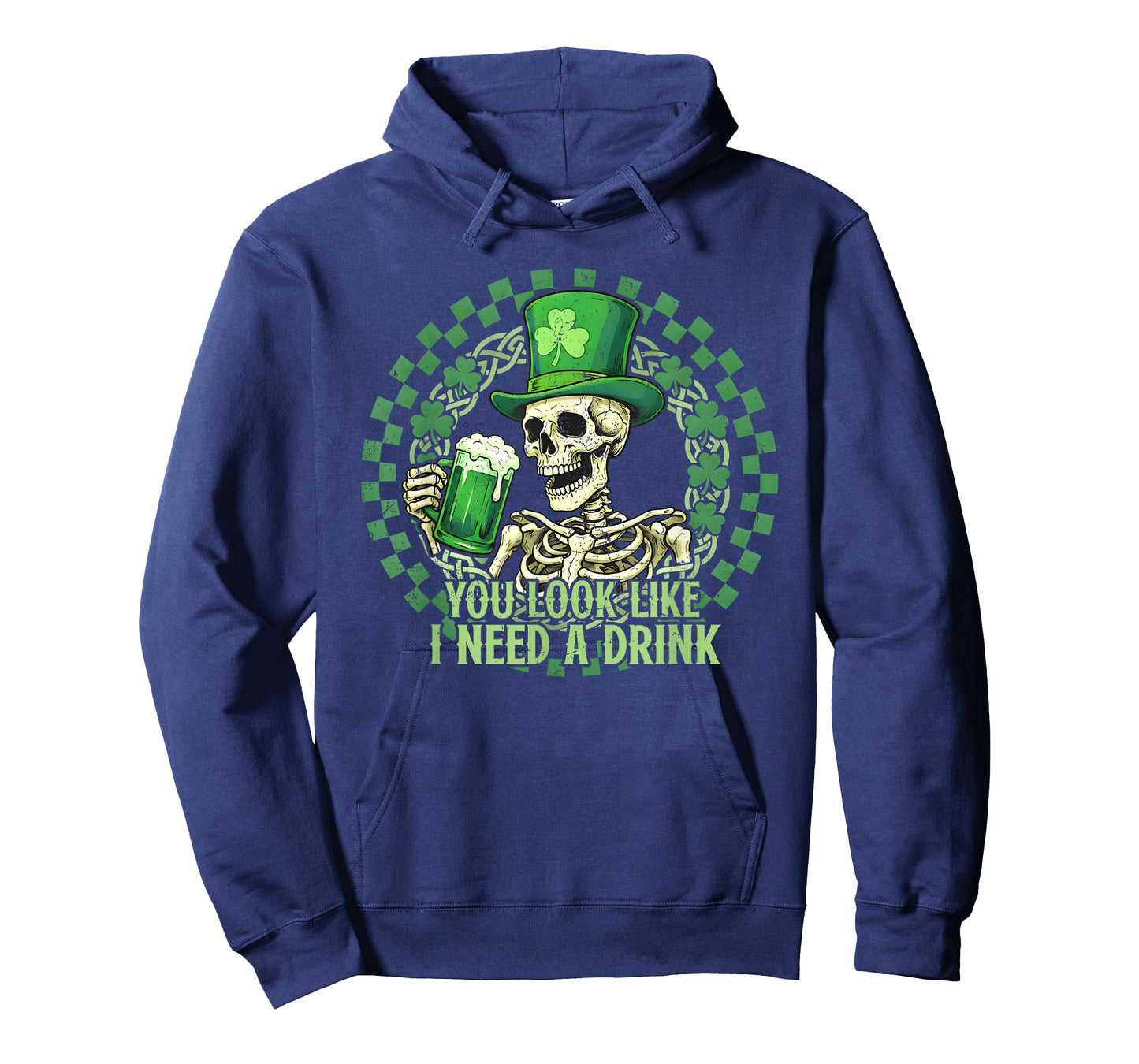 St. Patrick's Day You Look Like I Need A Drink Beer Shamrock T-Shirt