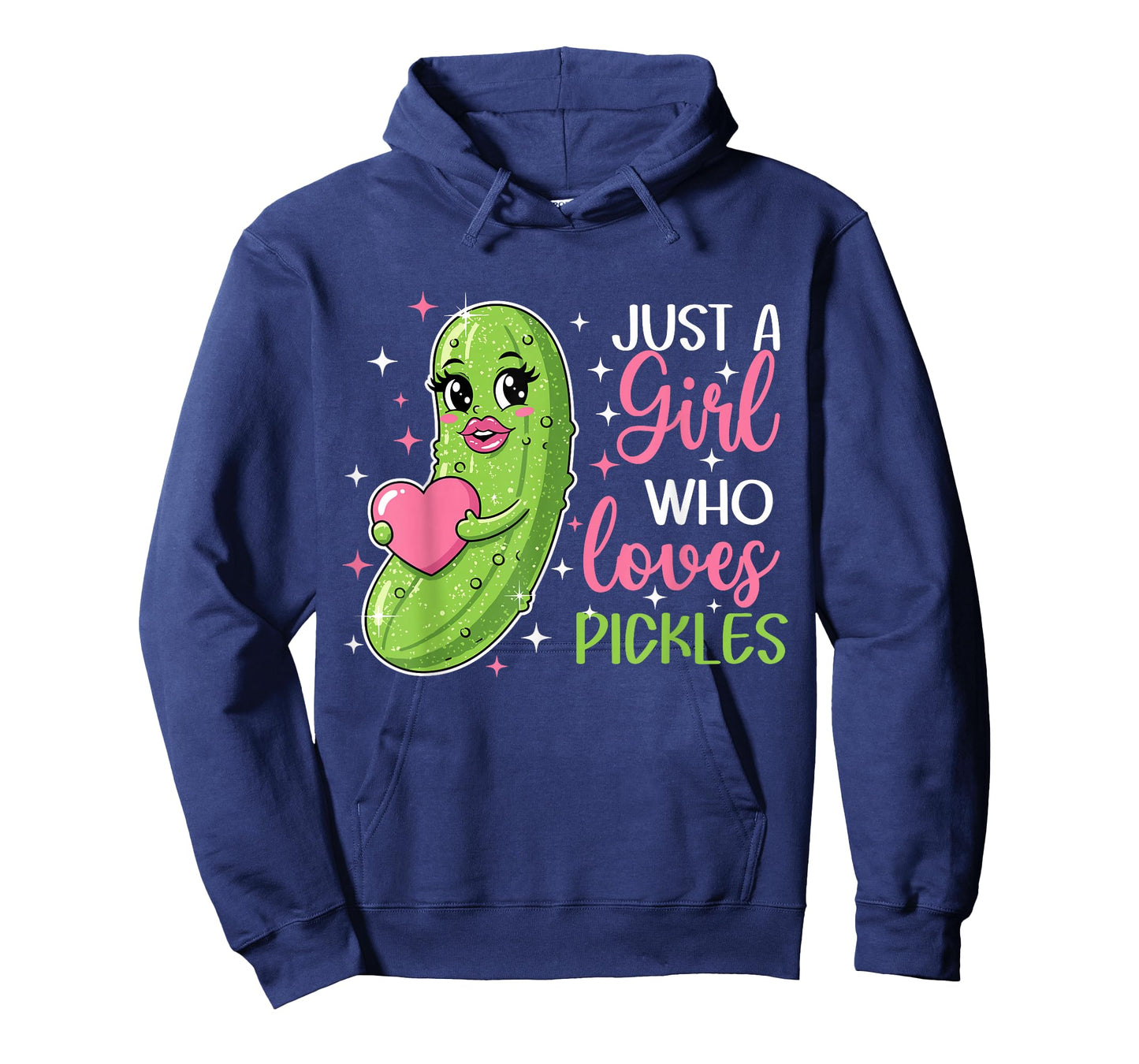 Just a Girl Who Loves Pickles Cute Design for Pickle Lovers T-Shirt