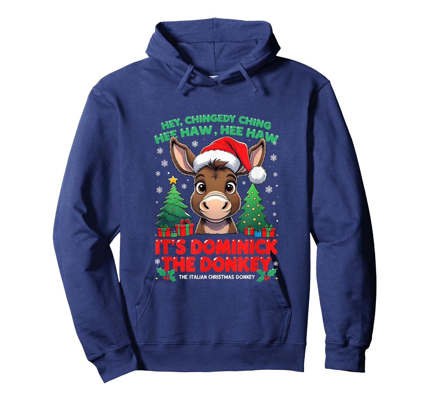 Dominick Donkey Cheer Mi Burrito Sabanero Mexican Christmas T-Shirt